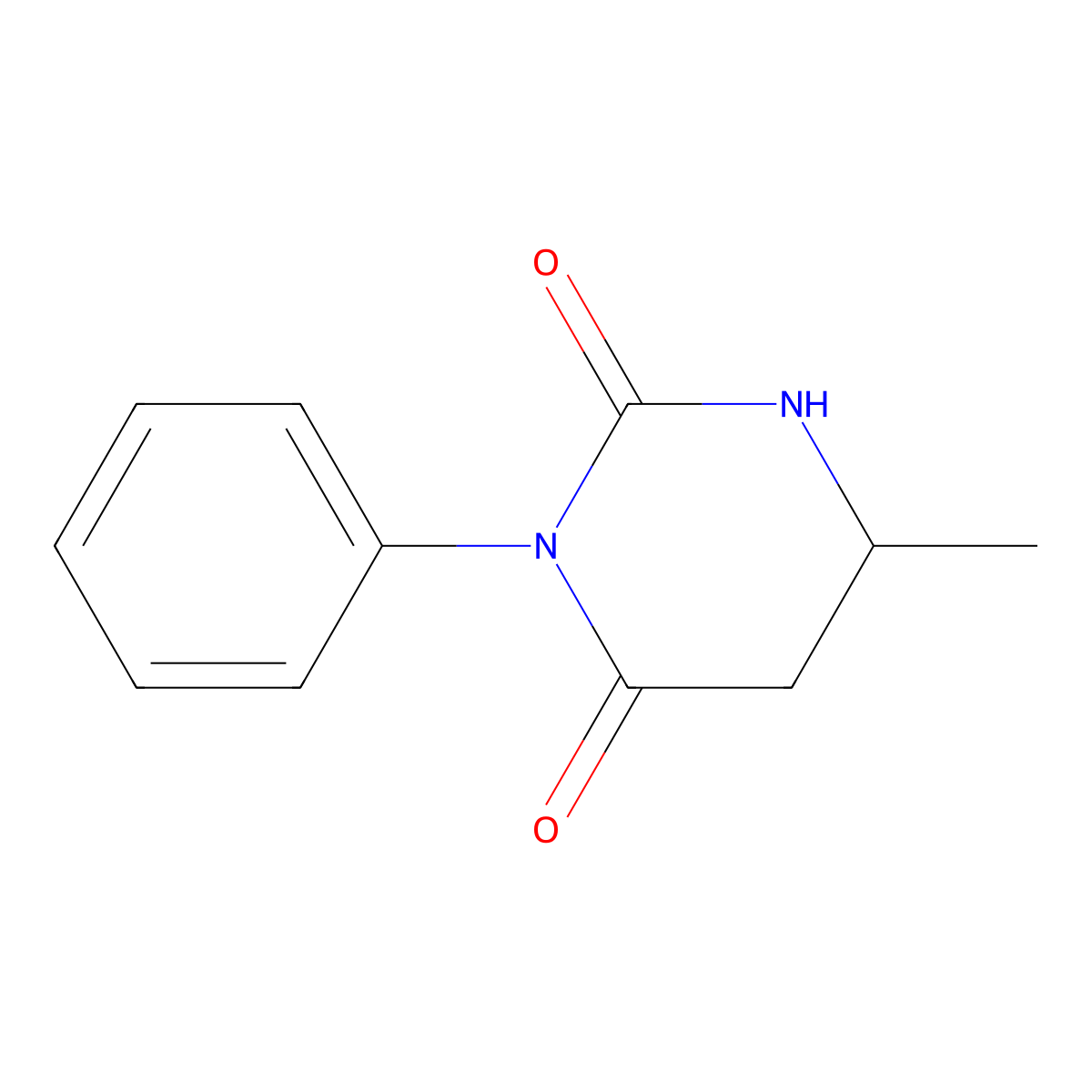 6-Methyl-3-phenyldihydrouracil molecular structure, CAS 85606-75-3