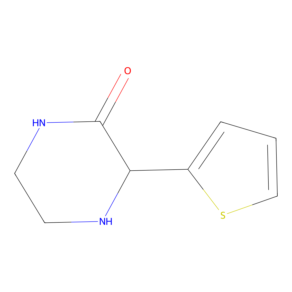 Tenilsetam molecular structure, CAS 85606-97-9