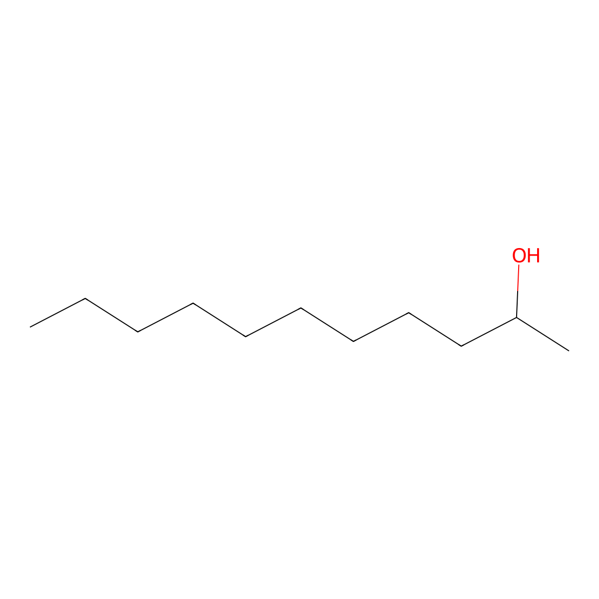 (R)-2-Undecanol molecular structure, CAS 85617-06-7