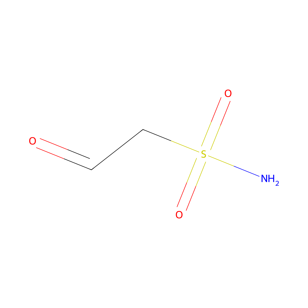 2-Oxoethane-1-sulfonamide molecular structure, CAS 856194-12-2