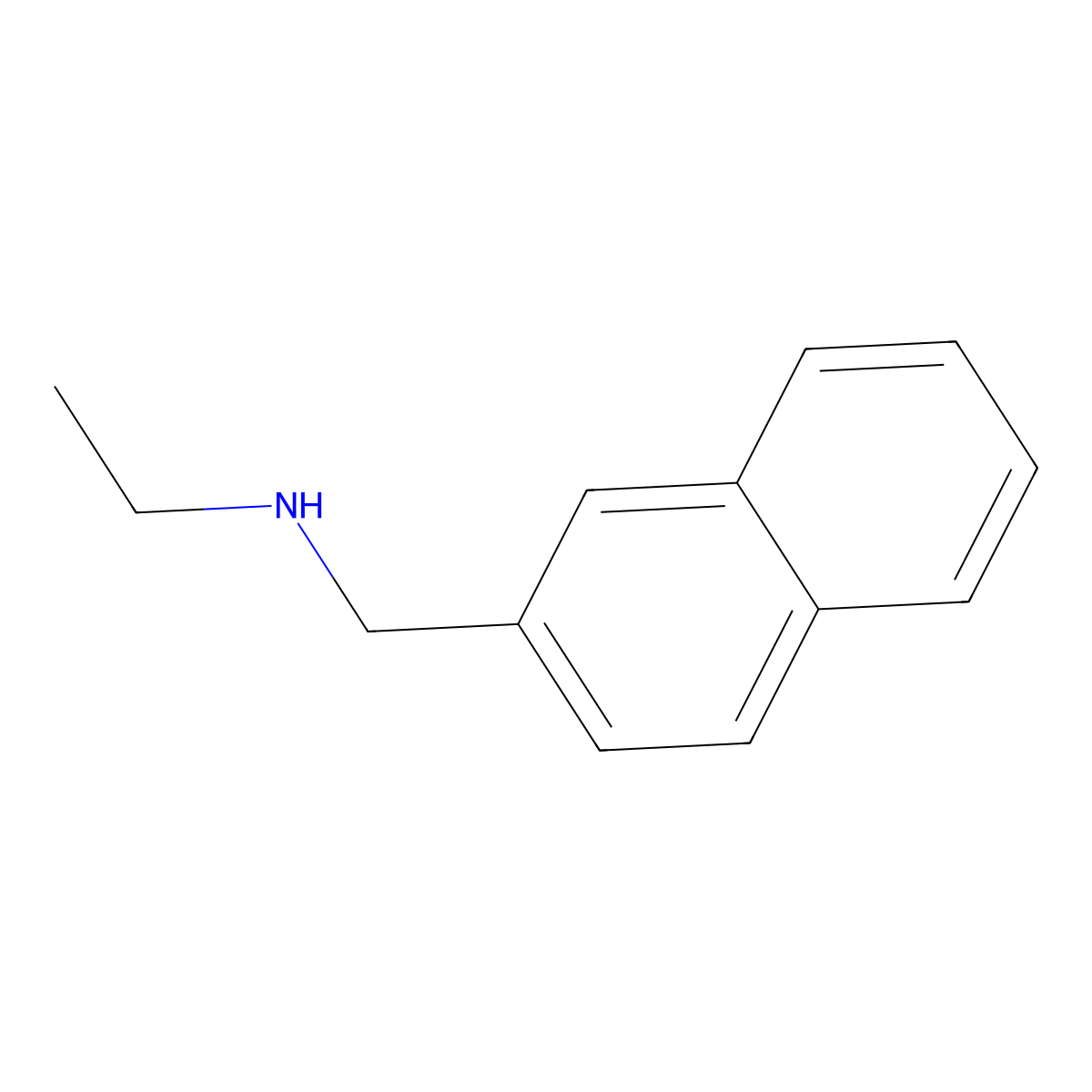 Ethyl[(naphthalen-2-yl)methyl]amine molecular structure, CAS 856200-21-0
