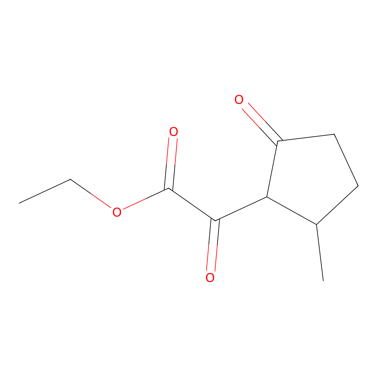 (2-Methyl-5-oxocyclopentyl)-oxoacetic acid ethyl ester molecular structure, CAS 856256-58-1