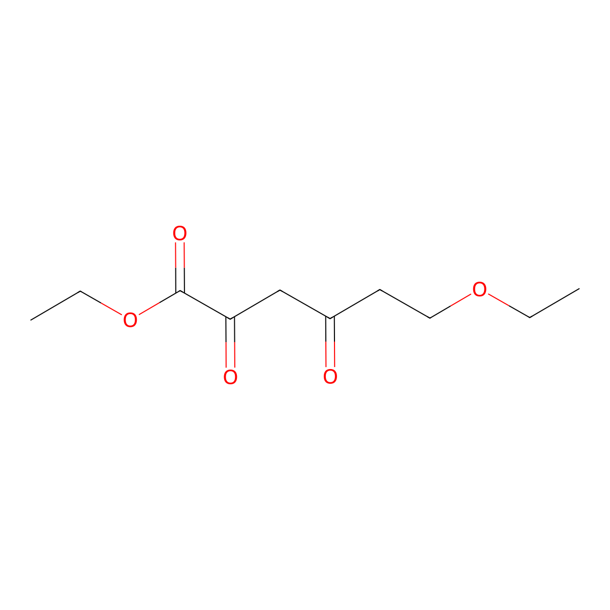 Ethyl 6-ethoxy-2,4-dioxohexanoate molecular structure, CAS 856349-32-1