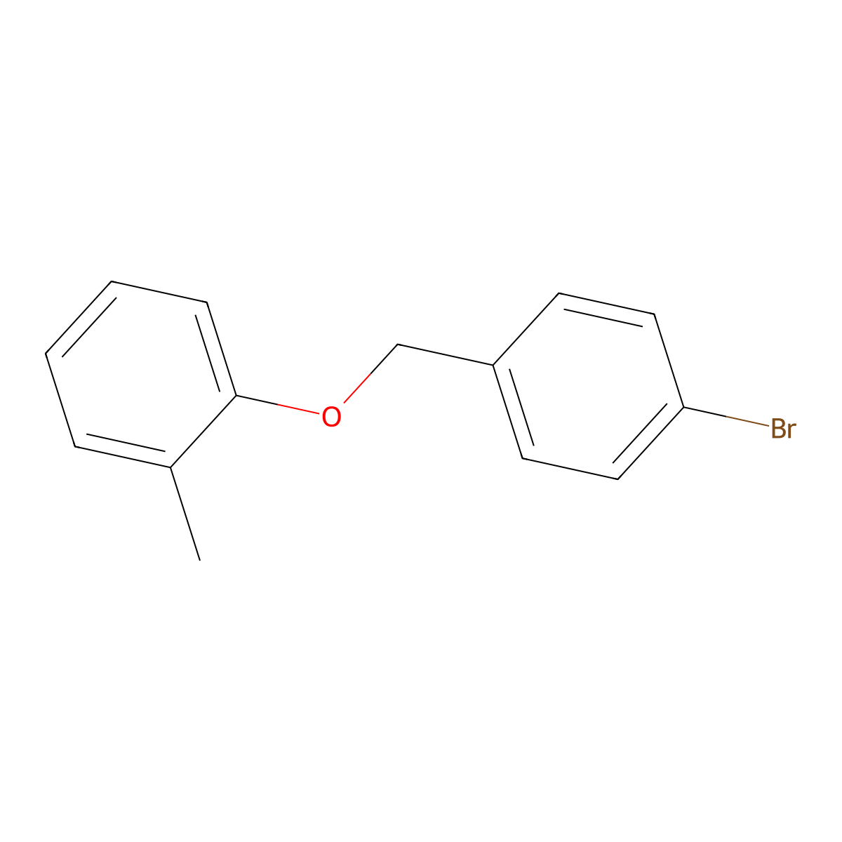 1-((4-Bromobenzyl)oxy)-2-methylbenzene molecular structure, CAS 856381-75-4