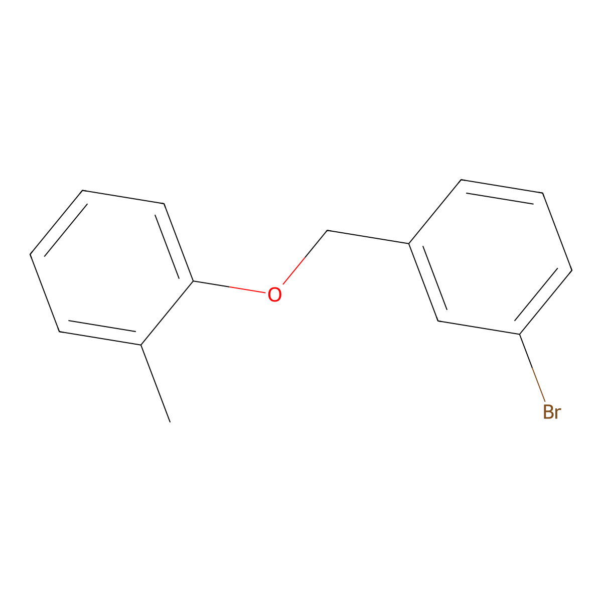 1-((3-Bromobenzyl)oxy)-2-methylbenzene molecular structure, CAS 856381-76-5