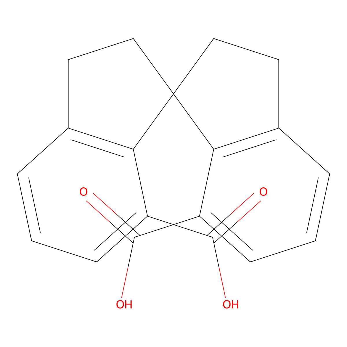 (R)-2,2',3,3'-Tetrahydro-1,1'-spirobi[indene]-7,7'-dicarboxylic acid molecular structure, CAS 856407-39-1