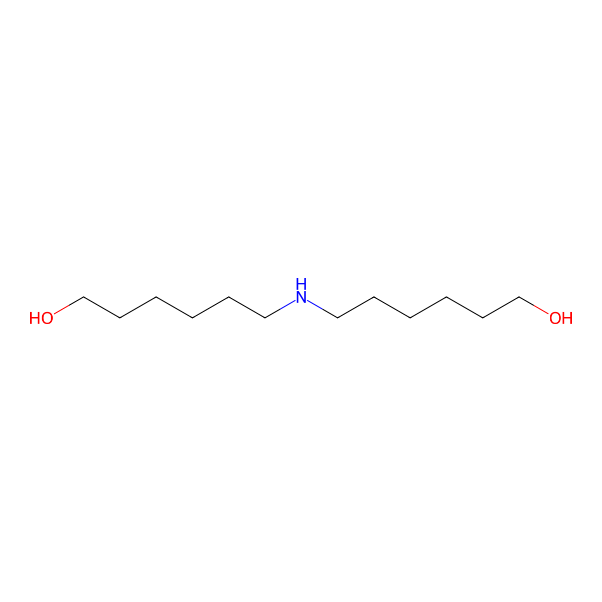 6-(6-Hydroxyhexylamino)hexan-1-ol molecular structure, CAS 85652-29-5