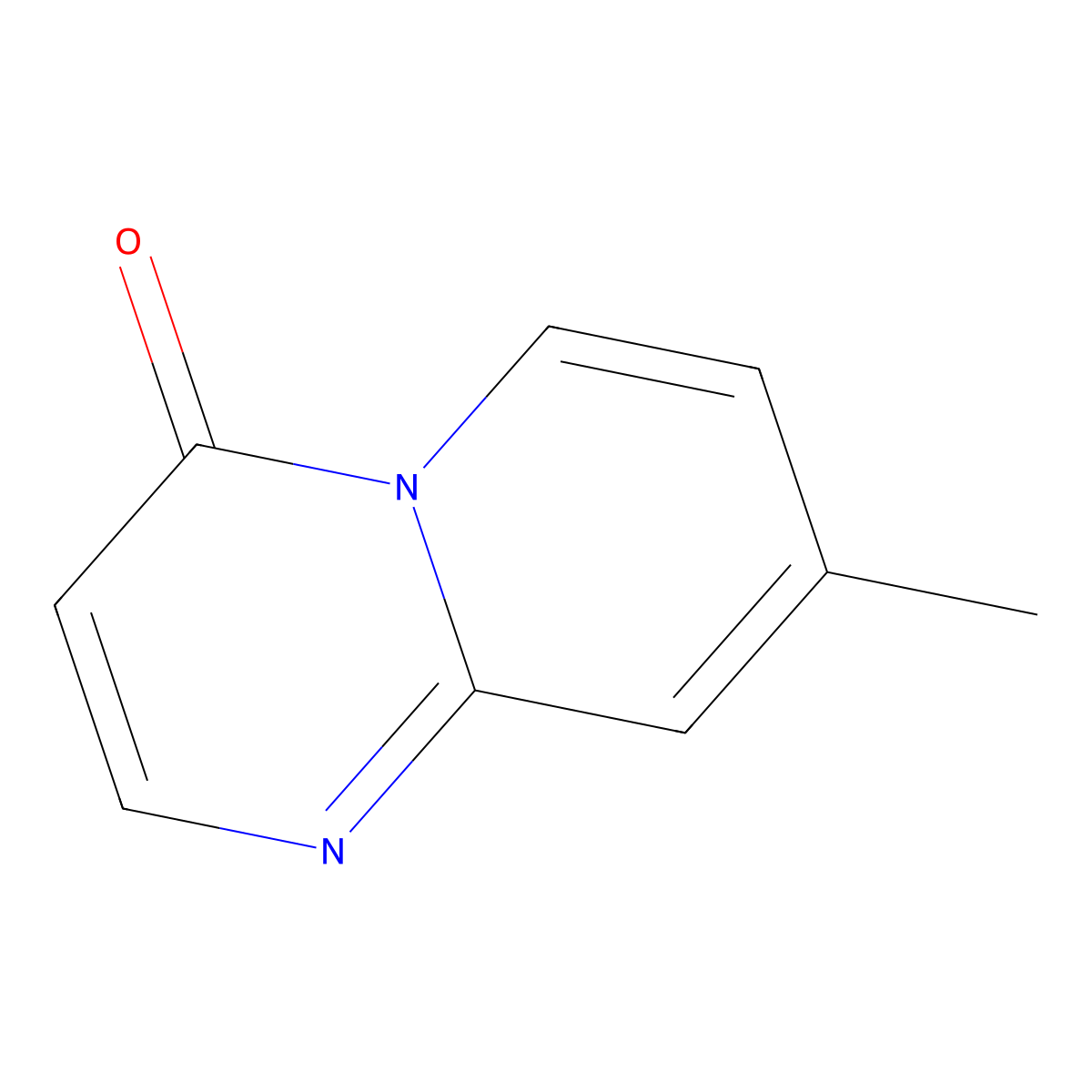 8-Methyl-4H-pyrido[1,2-a]pyrimidin-4-one molecular structure, CAS 85653-81-2