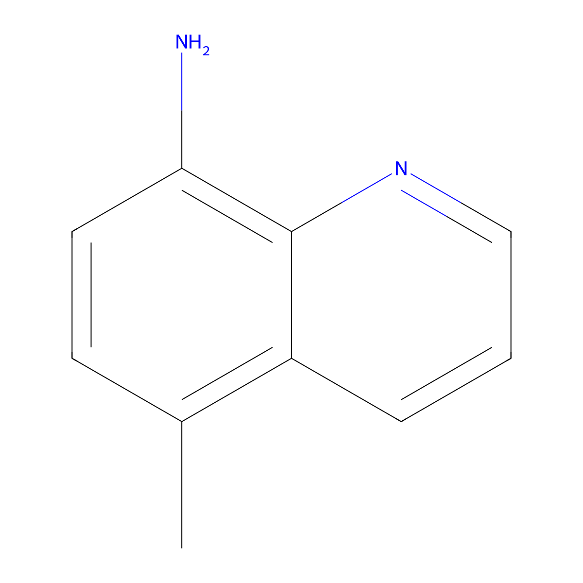 5-Methylquinolin-8-amine molecular structure, CAS 85656-64-0