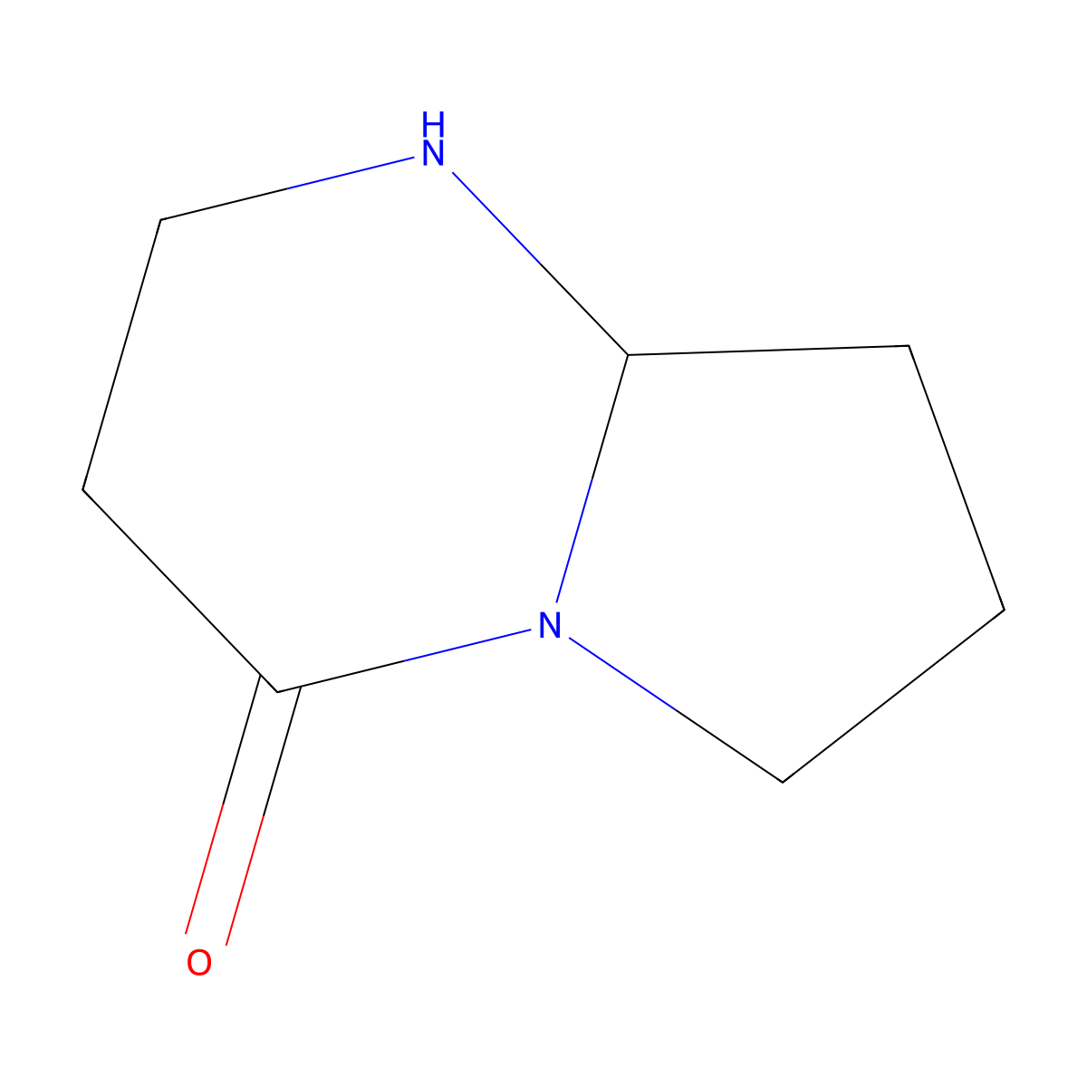 Octahydropyrrolo[1,2-a]pyrimidin-4-one molecular structure, CAS 856600-42-5