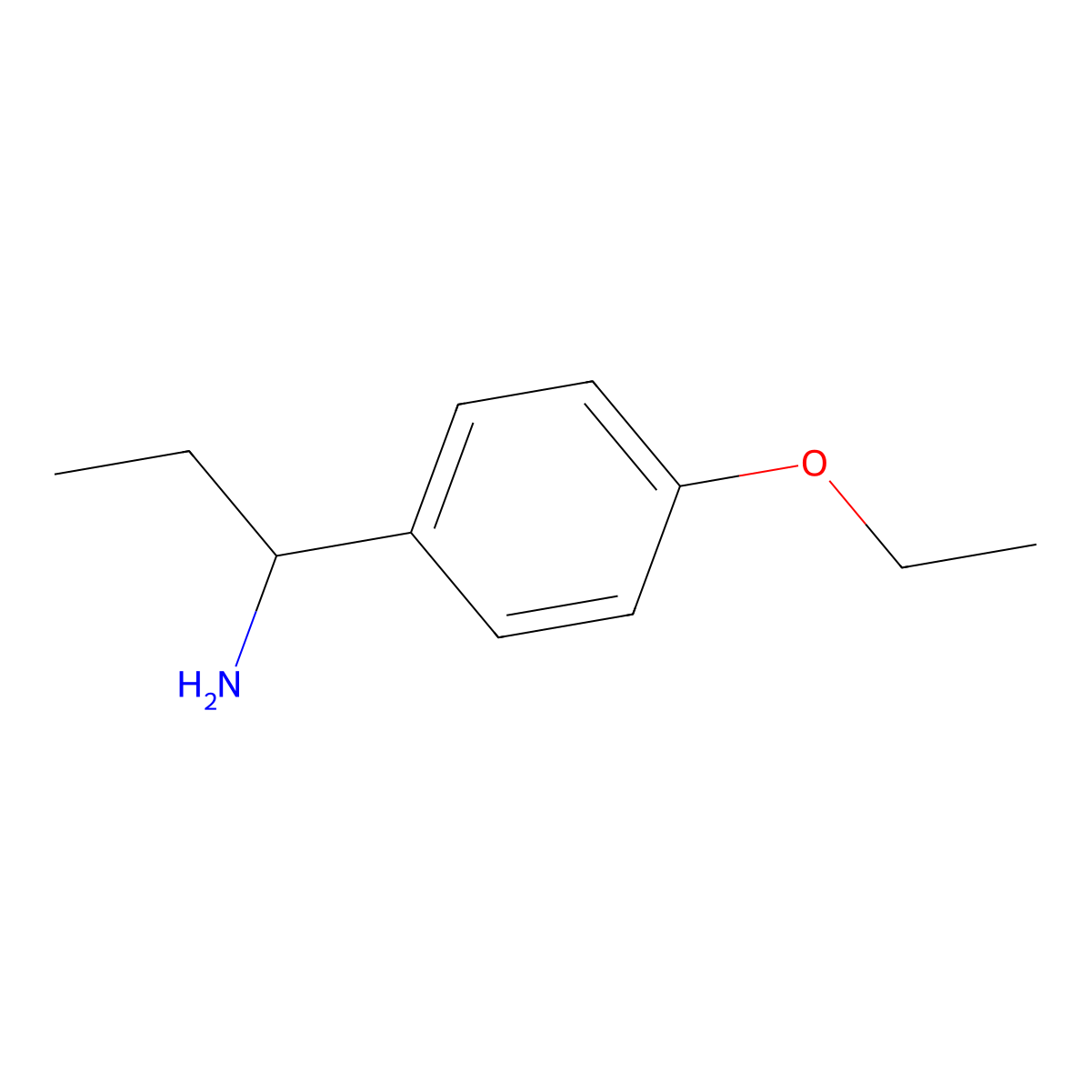 (R)-1-(4-Ethoxyphenyl)propan-1-amine molecular structure, CAS 856758-62-8