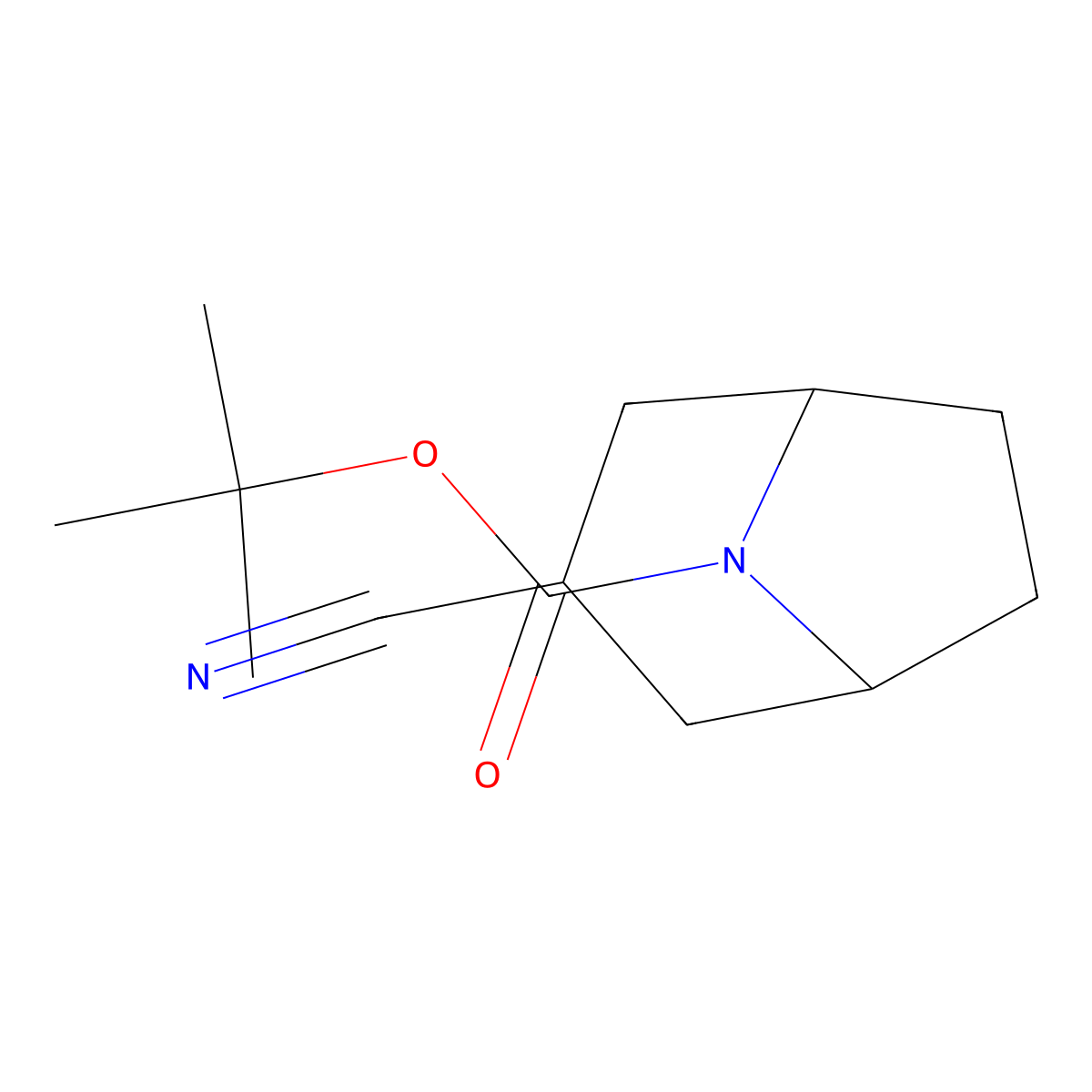 tert-Butyl 3-cyano-8-azabicyclo[3.2.1]octane-8-carboxylate molecular structure, CAS 856900-26-0