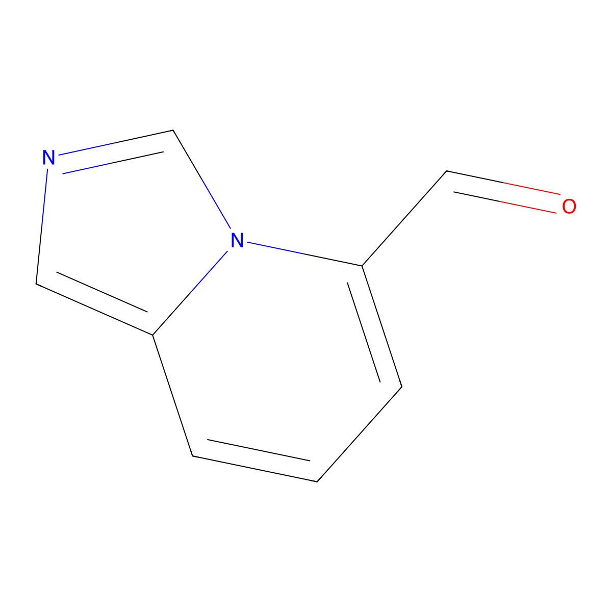 Imidazo(1,5-a)pyridine-5-carbaldehyde molecular structure, CAS 85691-71-0