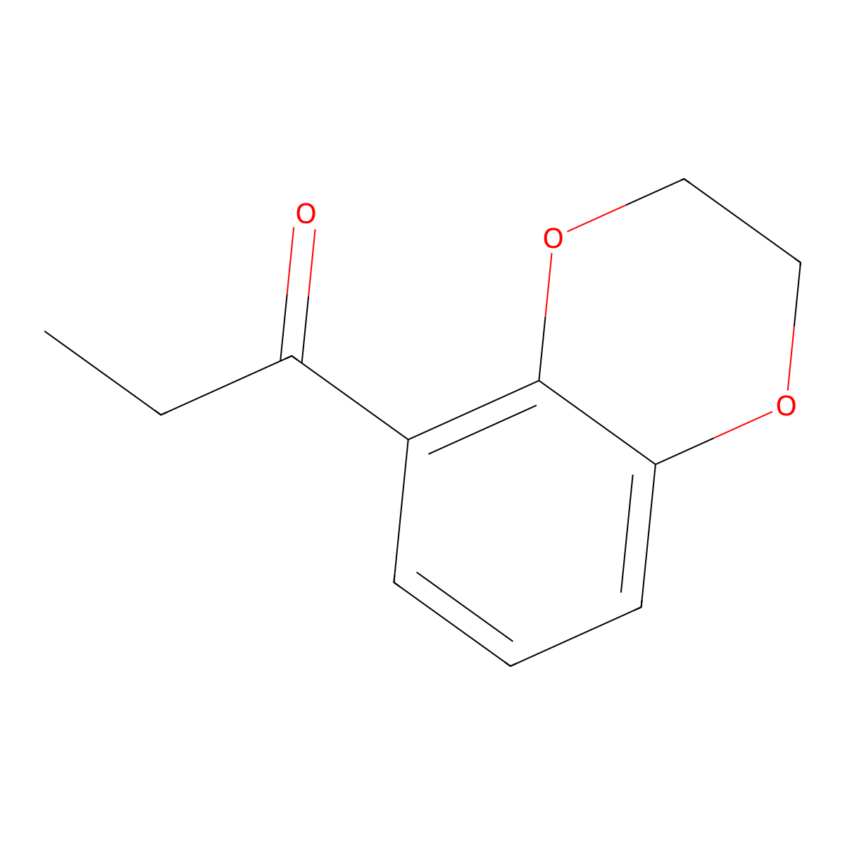 1-(2,3-Dihydrobenzo[b][1,4]dioxin-5-yl)propan-1-one molecular structure, CAS 856979-31-2