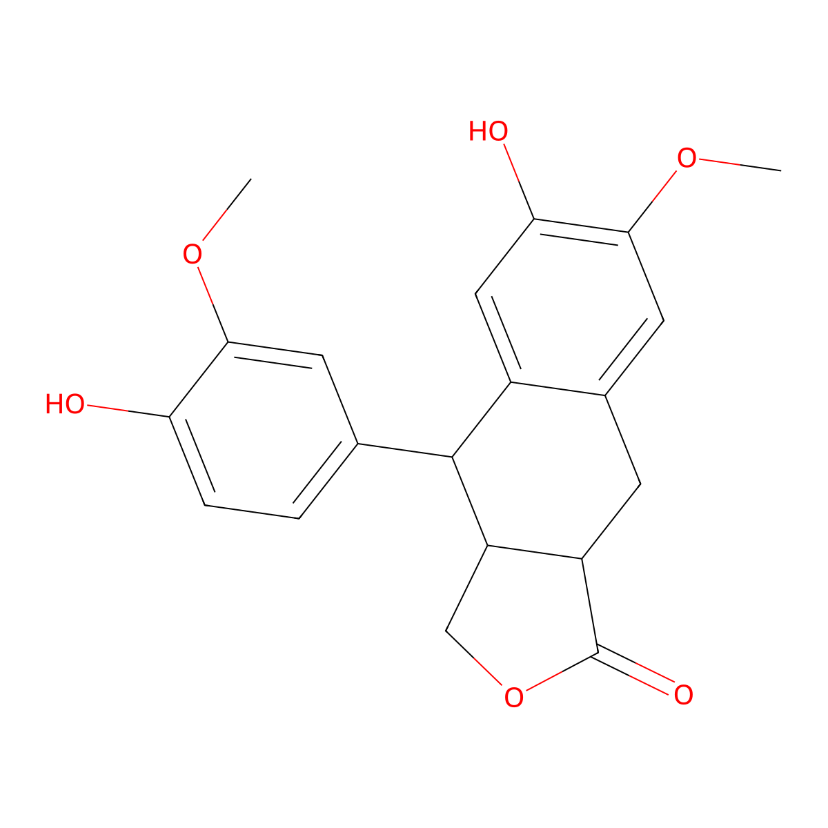 alpha-Conidendrin molecular structure, CAS 85699-62-3
