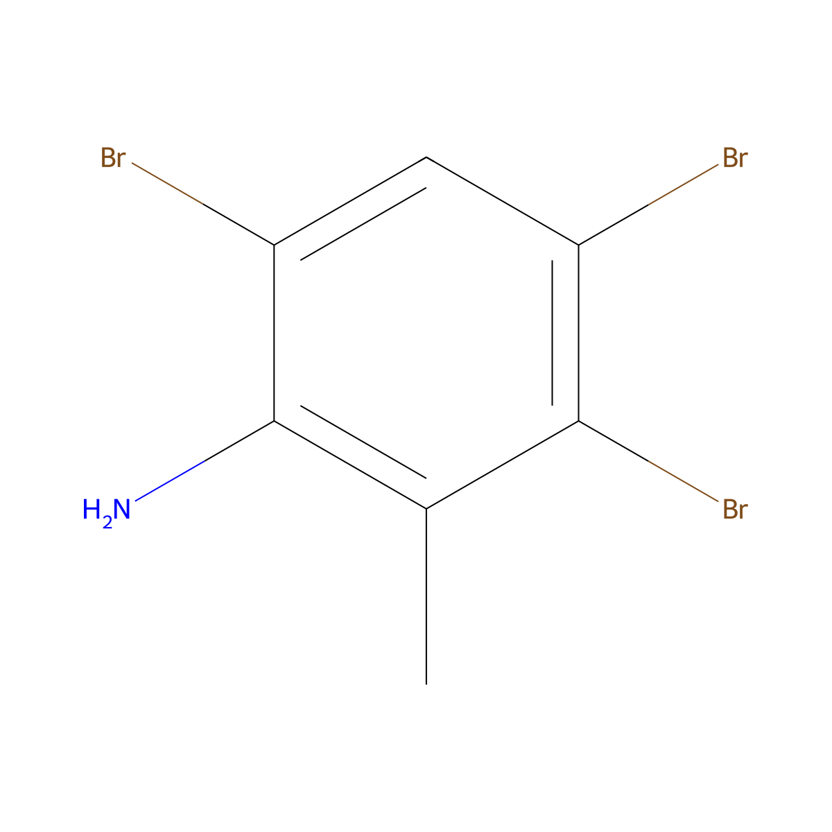 3,4,6-Tribromo-2-methylaniline molecular structure, CAS 857007-40-0