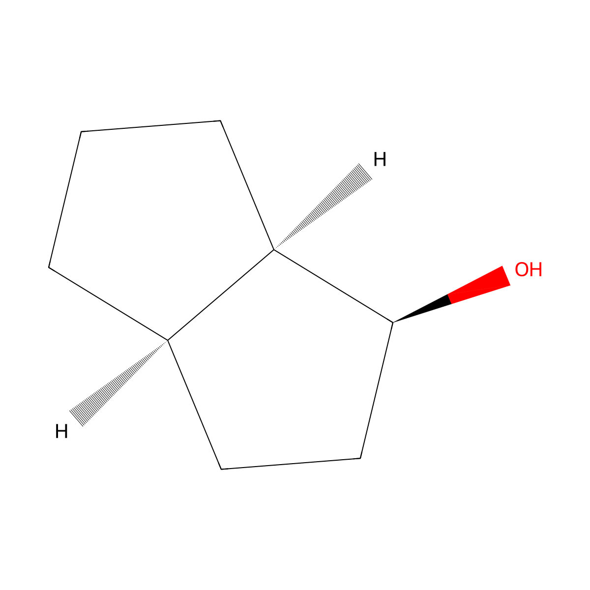 (1S,3AR,6aR)-octahydropentalen-1-ol molecular structure, CAS 85717-58-4