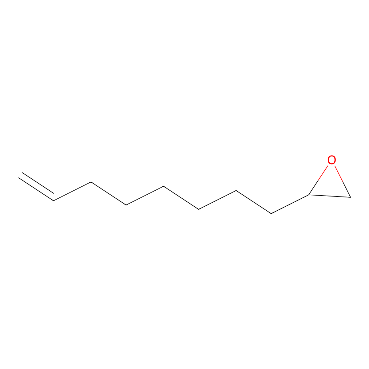 (7-Octenyl)oxirane molecular structure, CAS 85721-25-1