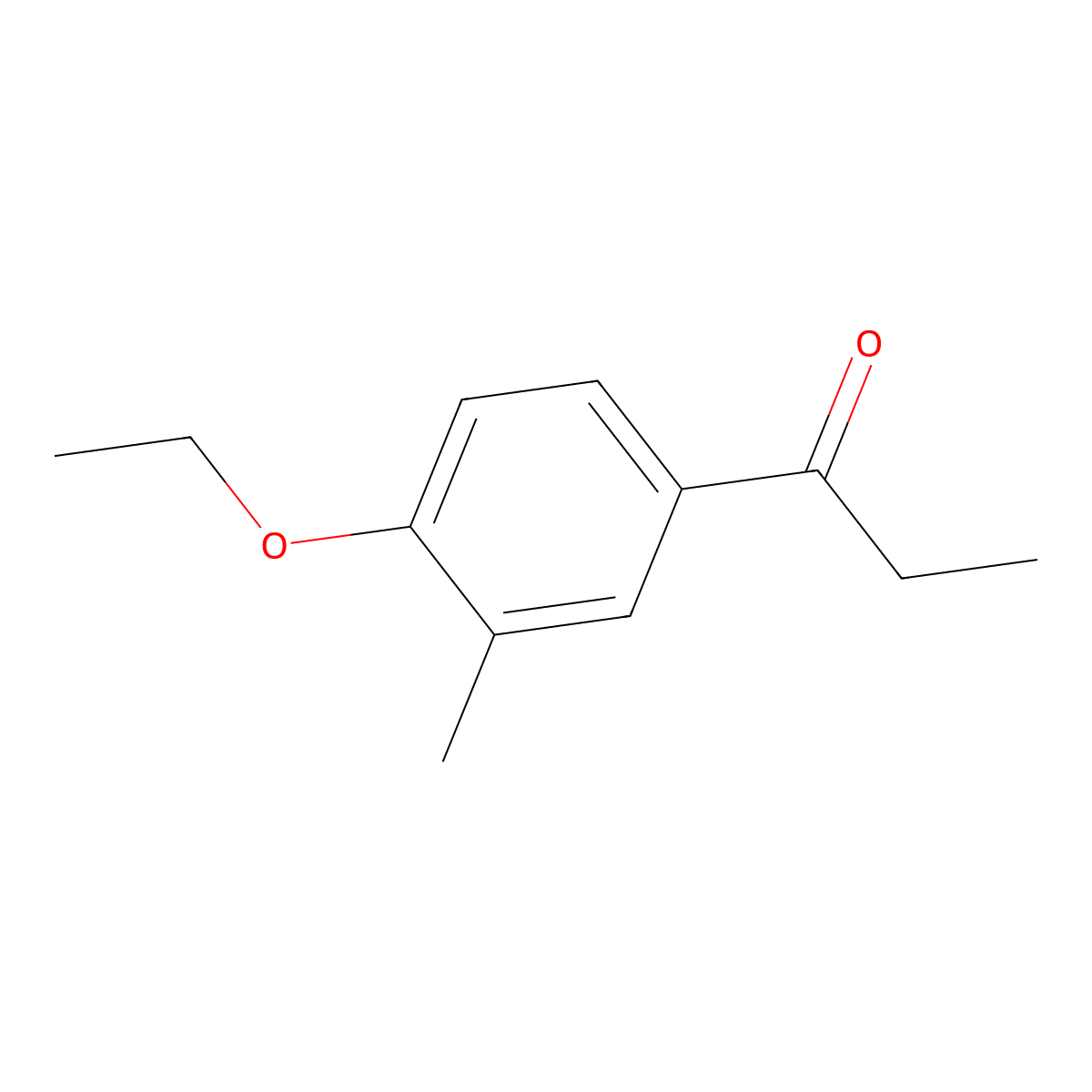 1-(4-Ethoxy-3-methylphenyl)propan-1-one molecular structure, CAS 857225-51-5