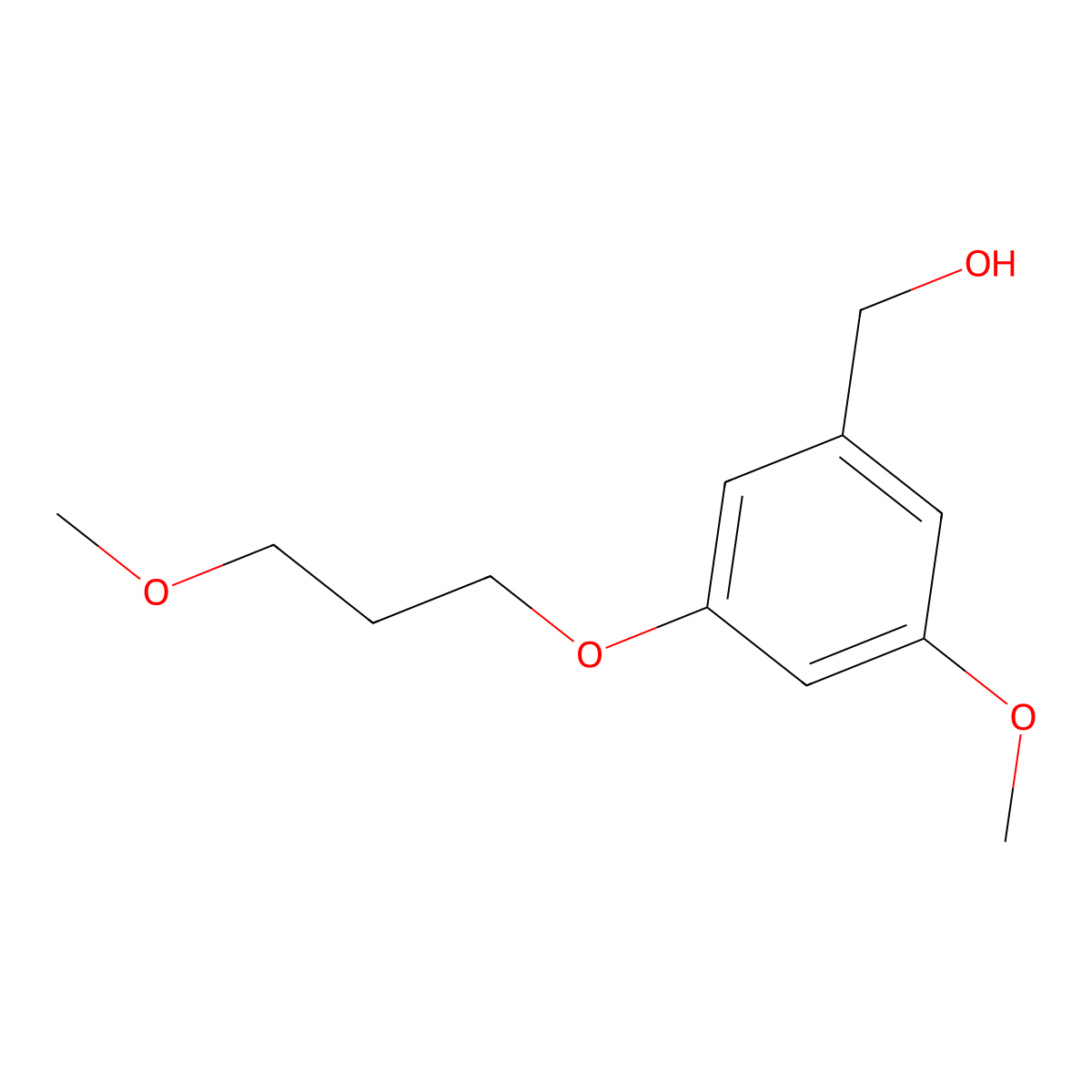 [3-Methoxy-5-(3-methoxypropoxy)phenyl]methanol molecular structure, CAS 857271-97-7