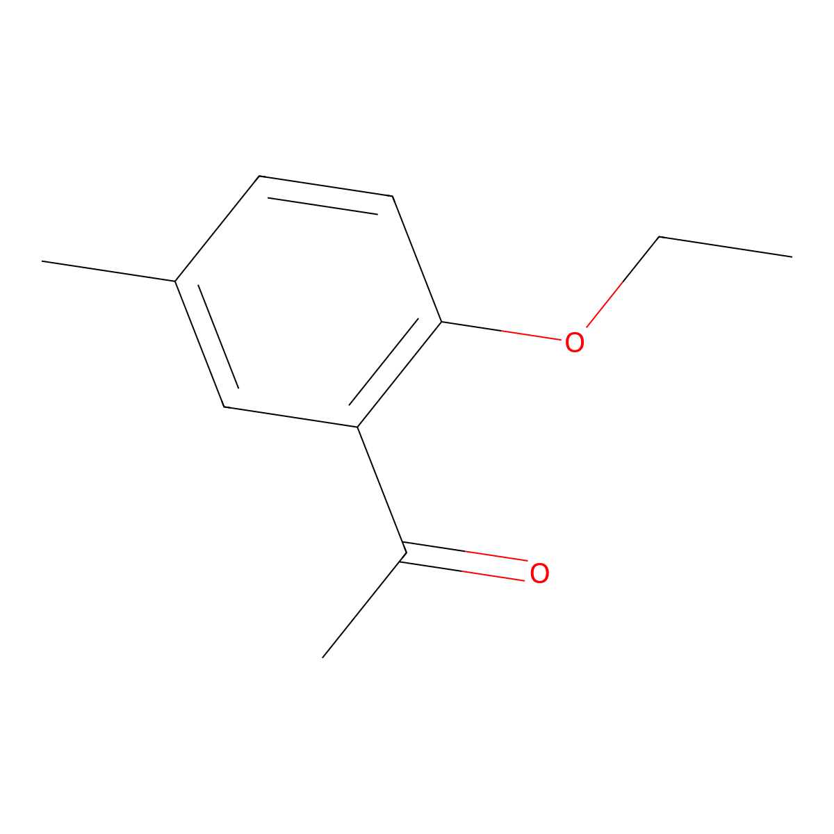 1-(2-Ethoxy-5-methylphenyl)ethanone molecular structure, CAS 857277-13-5