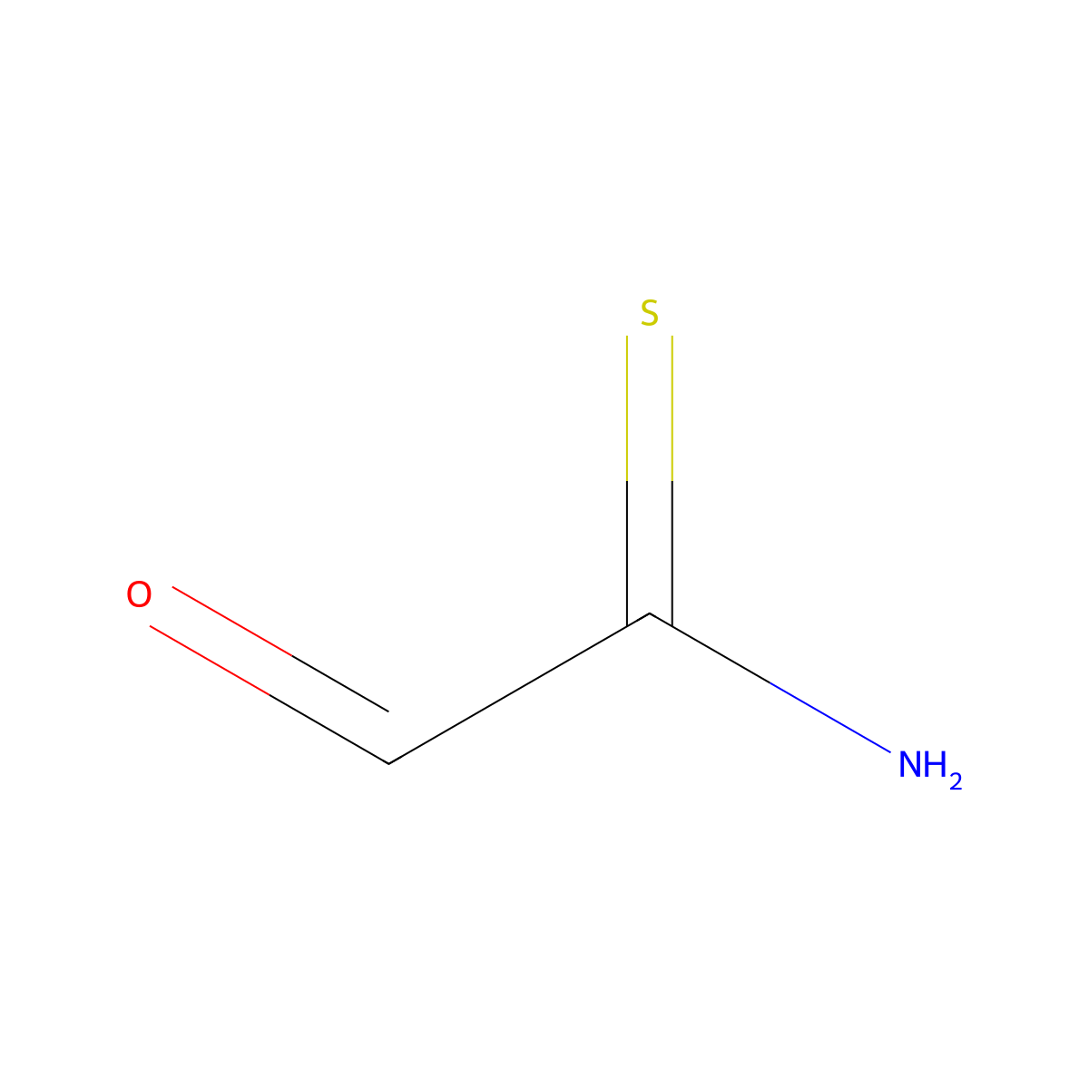 Glyoxylamide, 1-thio- molecular structure, CAS 857369-11-0