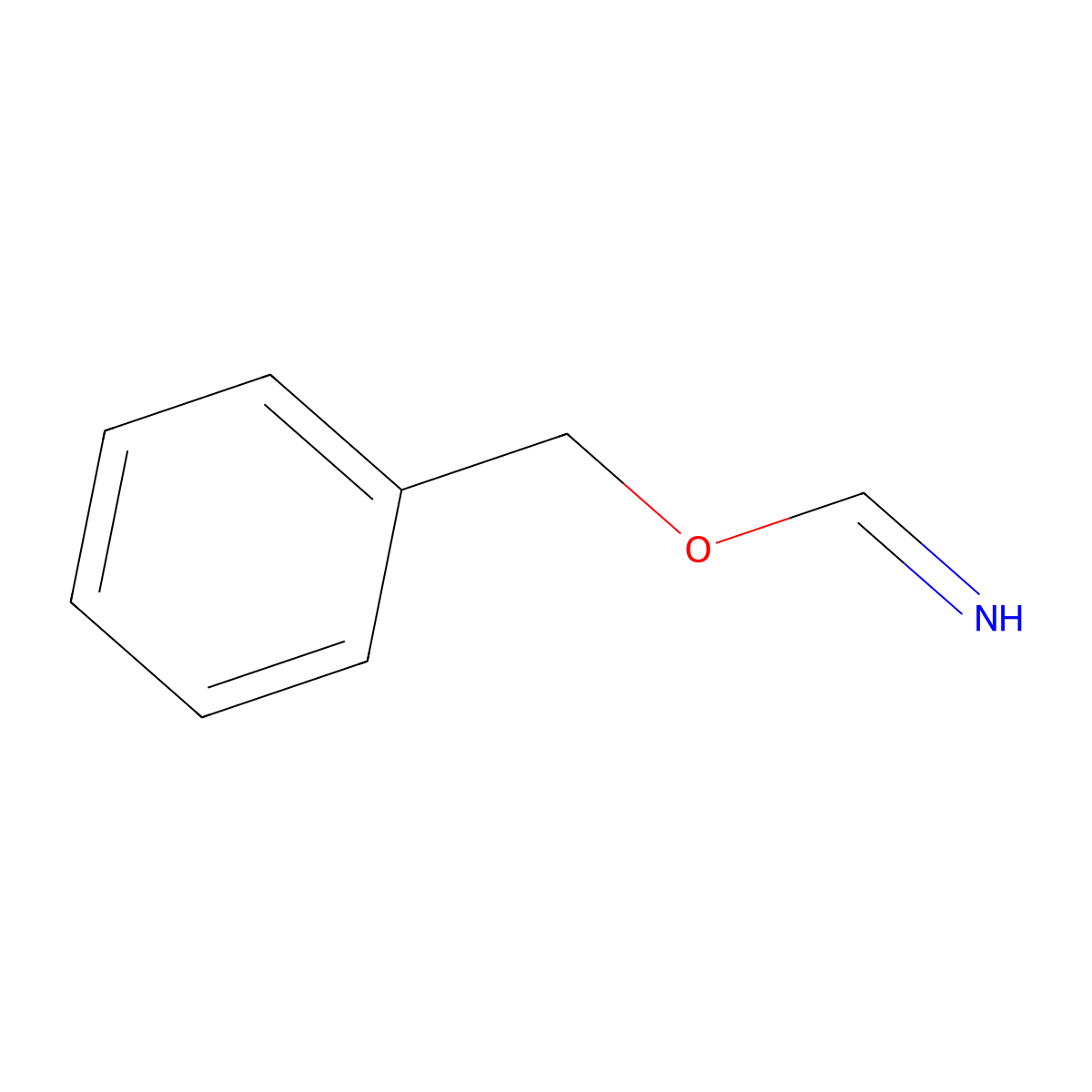 Benzyloxymethanimine molecular structure, CAS 85737-65-1