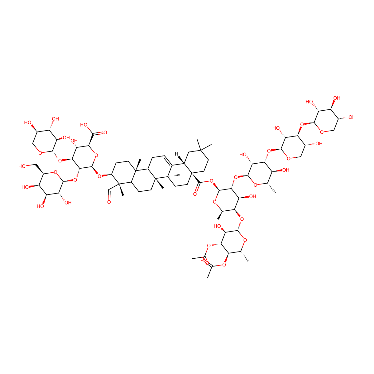 Silenorubicoside A molecular structure, CAS 857411-52-0