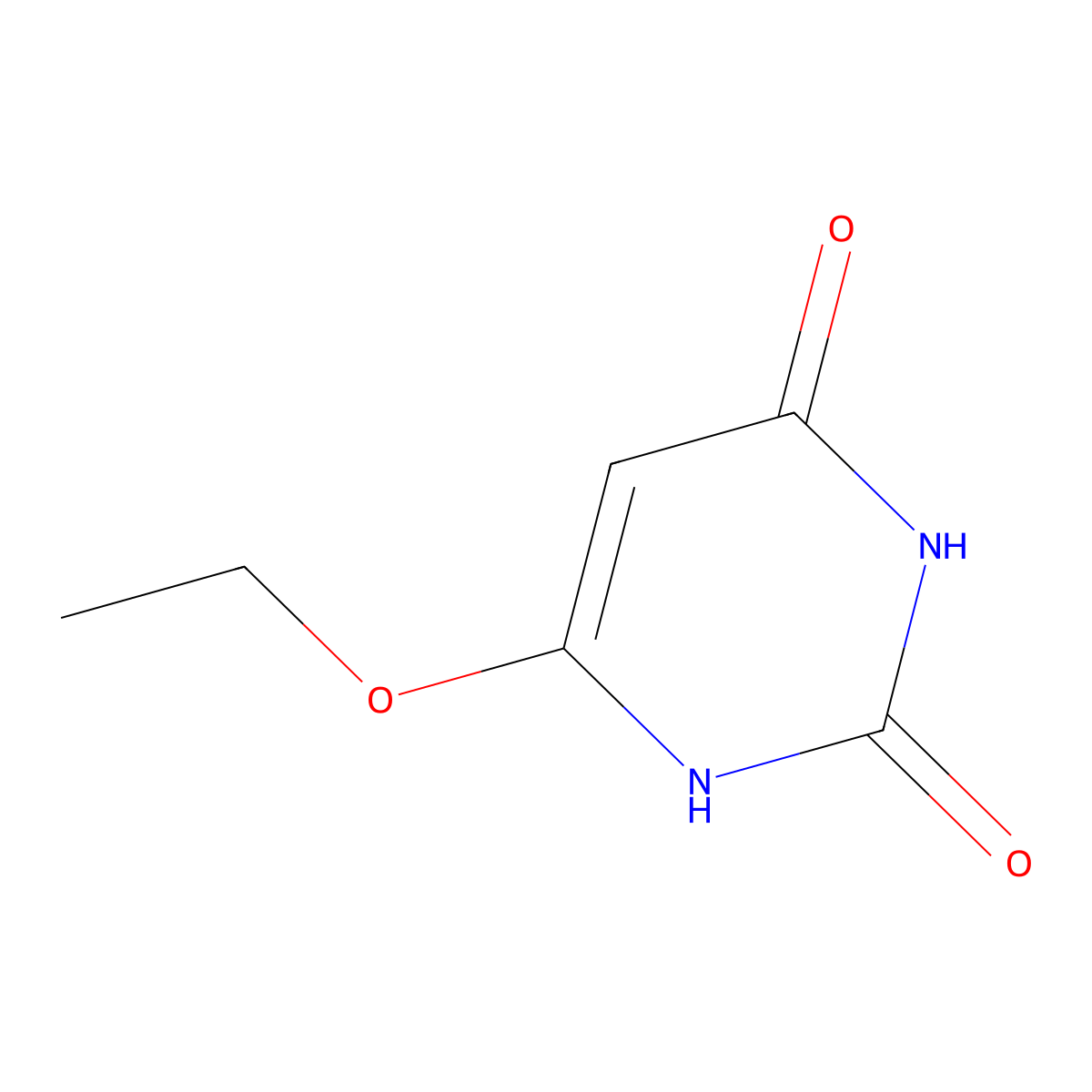 6-Ethoxypyrimidine-2,4(1H,3H)-dione molecular structure, CAS 857475-91-3