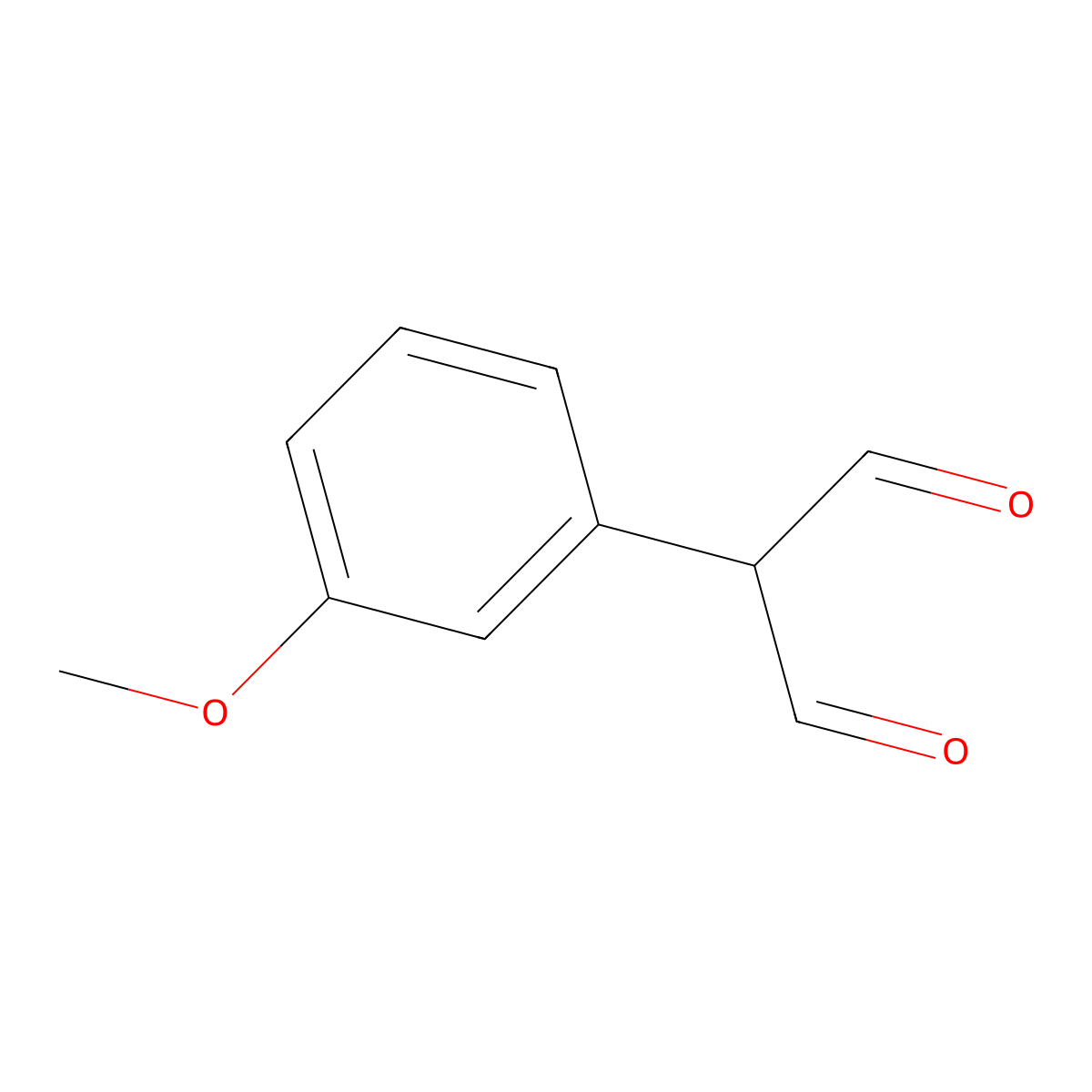2-(3-Methoxyphenyl)malonaldehyde molecular structure, CAS 857500-62-0