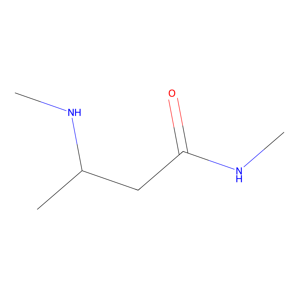 N-methyl-3-(methylamino)butanamide molecular structure, CAS 857779-89-6