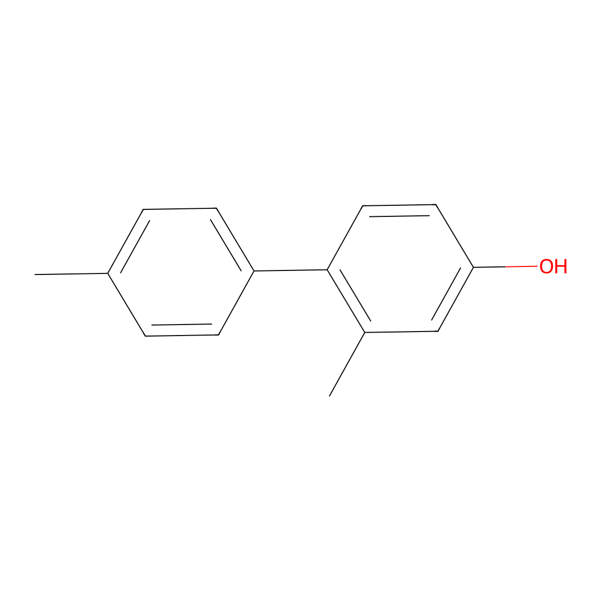 2,4'-Dimethyl[1,1'-biphenyl]-4-ol molecular structure, CAS 857783-93-8