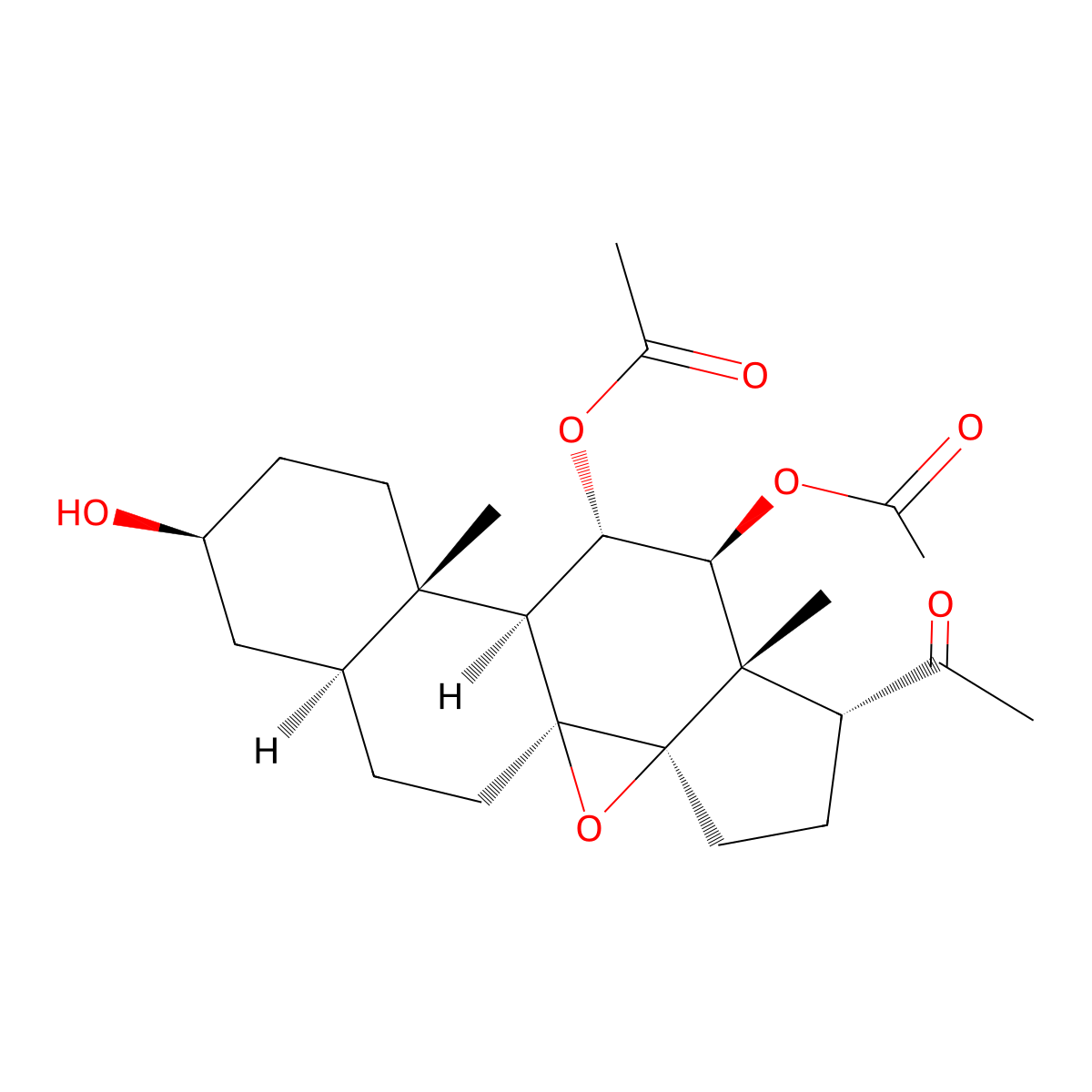 11,12-Di-O-acetyltenacigenin B molecular structure, CAS 857897-01-9