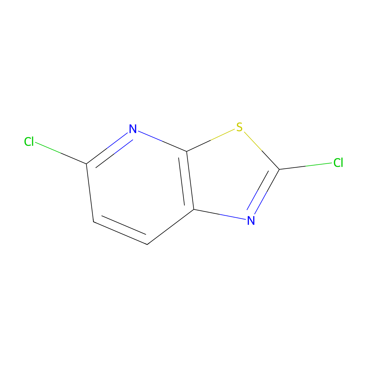 2,5-Dichloro-[1,3]thiazolo[5,4-b]pyridine molecular structure, CAS 857970-66-2