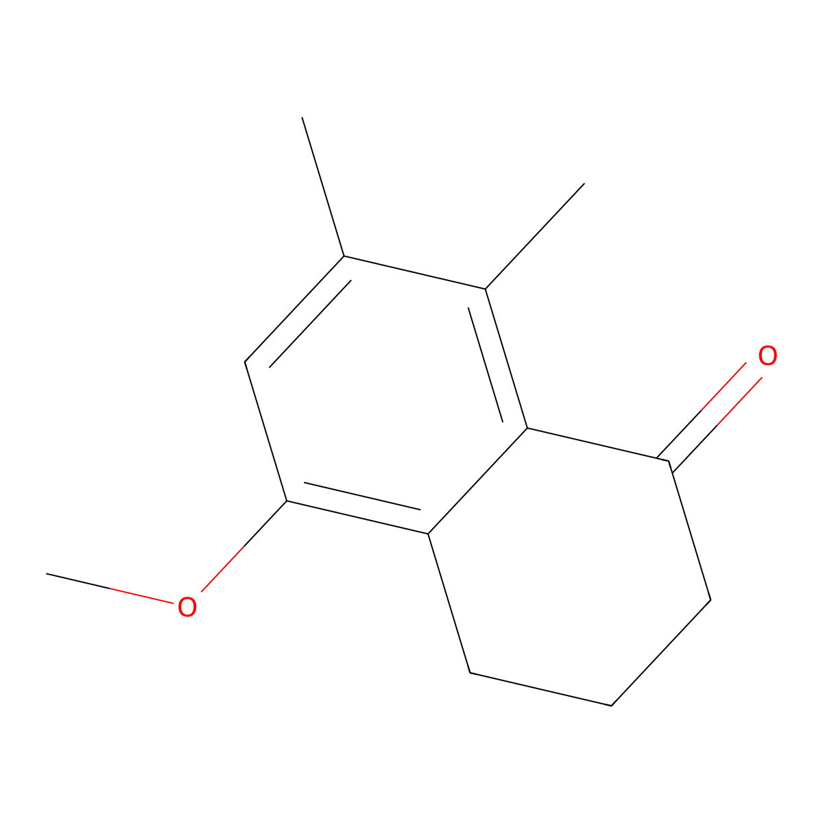 5-Methoxy-7,8-dimethyl-1,2,3,4-tetrahydronaphthalen-1-one molecular structure, CAS 857995-40-5