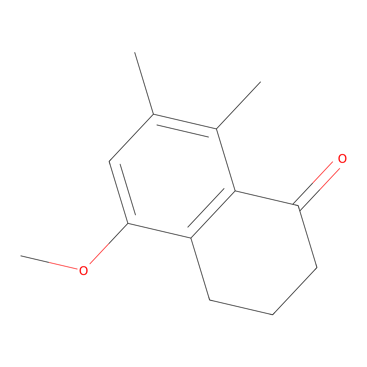 5-Methoxy-7,8-dimethyl-1,2,3,4-tetrahydronaphthalen-1-one molecular structure, CAS 857995-40-5