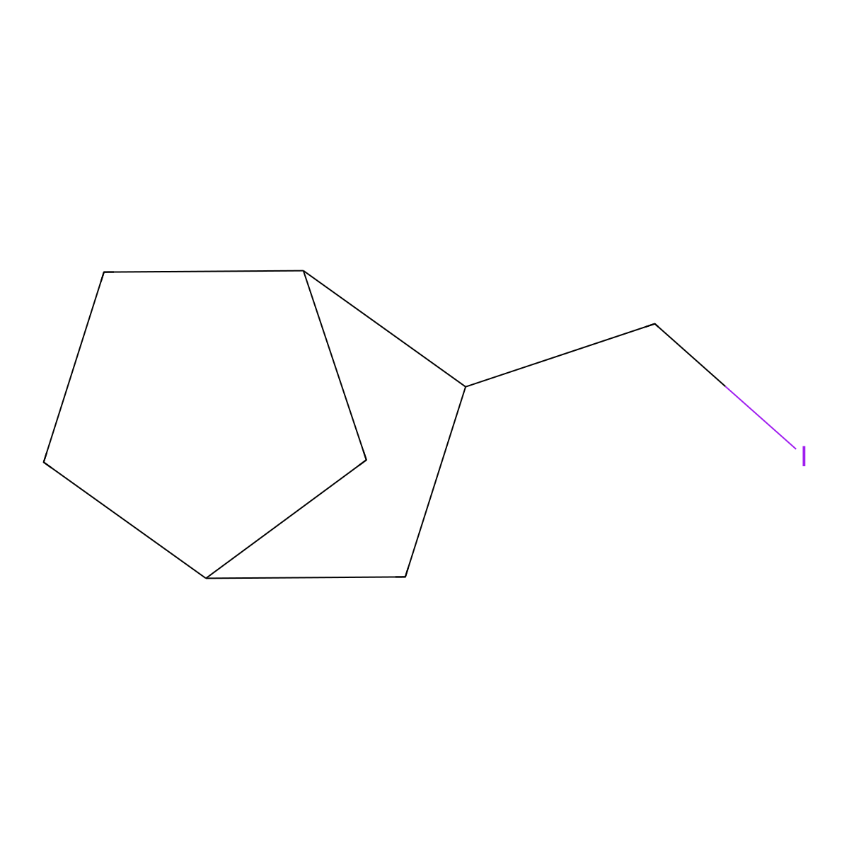 2-(Iodomethyl)bicyclo(2.2.1)heptane molecular structure, CAS 858018-16-3