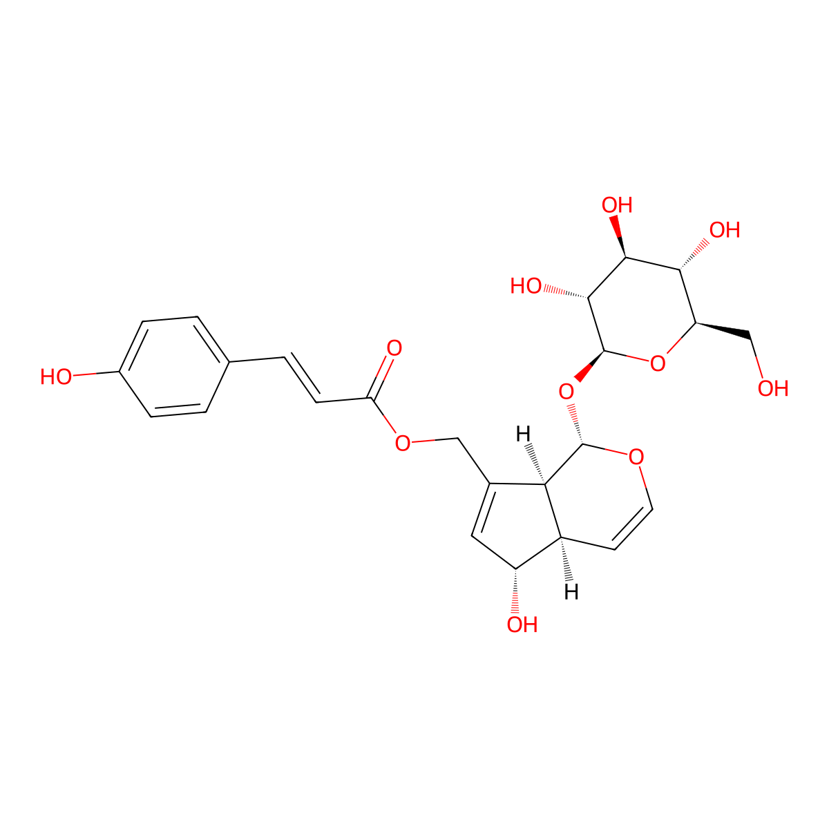 Eurostoside molecular structure, CAS 85802-33-1