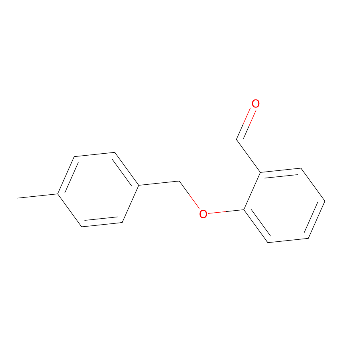 2-[(4-Methylbenzyl)oxy]benzaldehyde molecular structure, CAS 85825-85-0