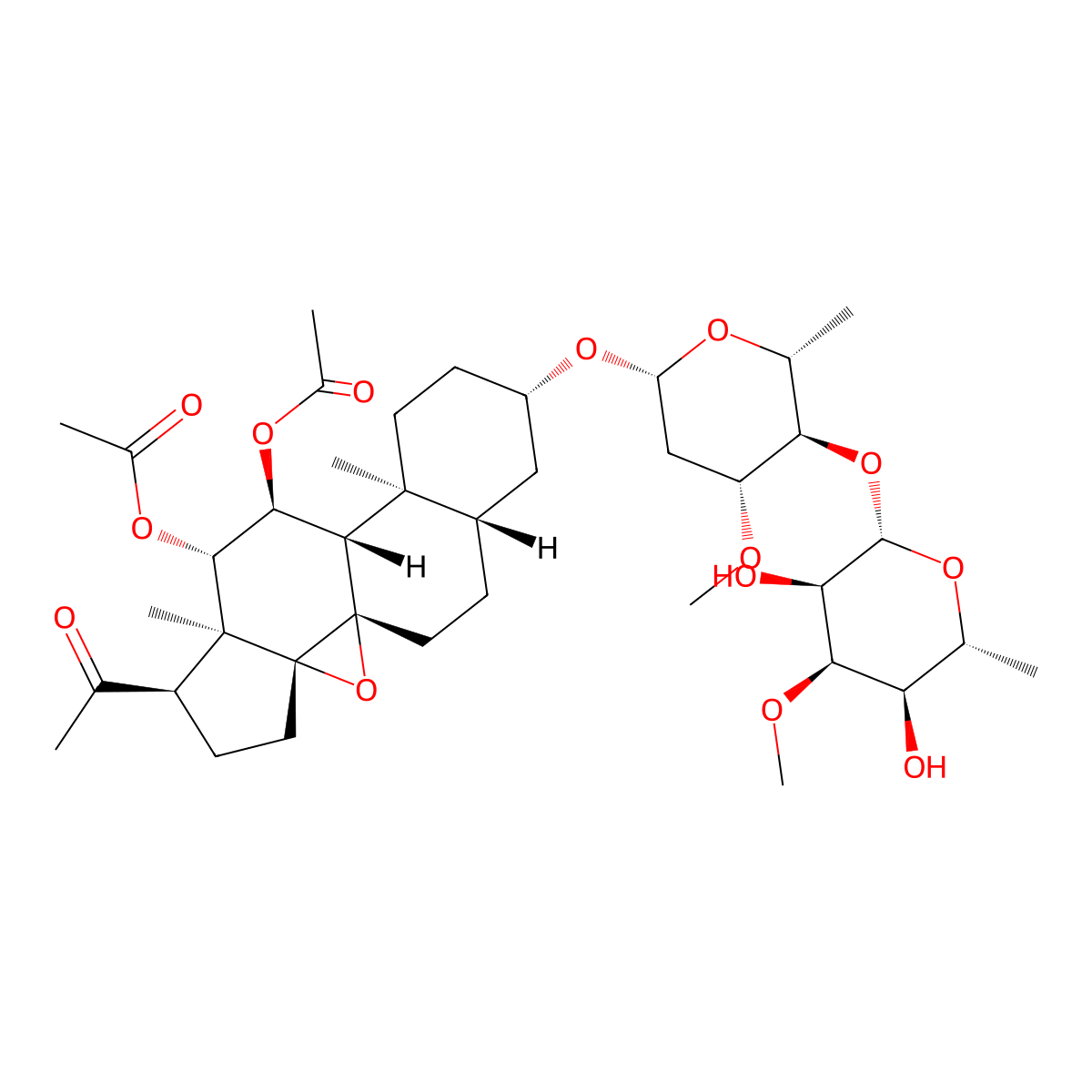 Marsdenoside F molecular structure, CAS 858360-61-9