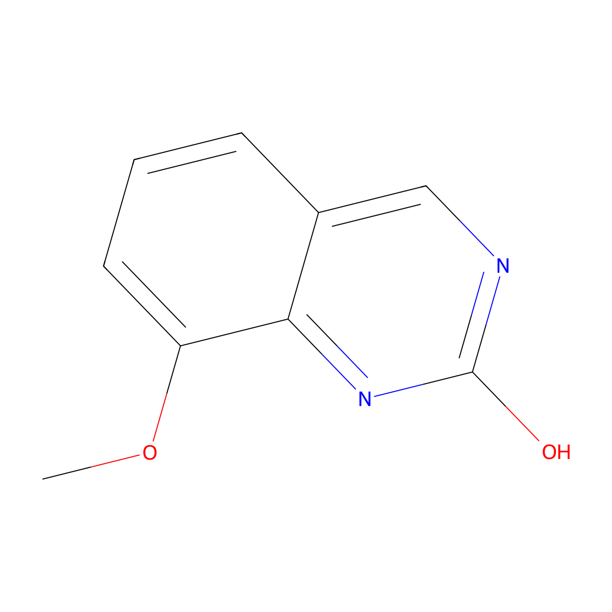 8-Methoxyquinazolin-2(1H)-one molecular structure, CAS 858452-80-9