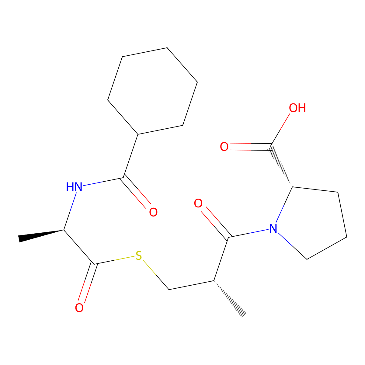 Moveltipril molecular structure, CAS 85856-54-8