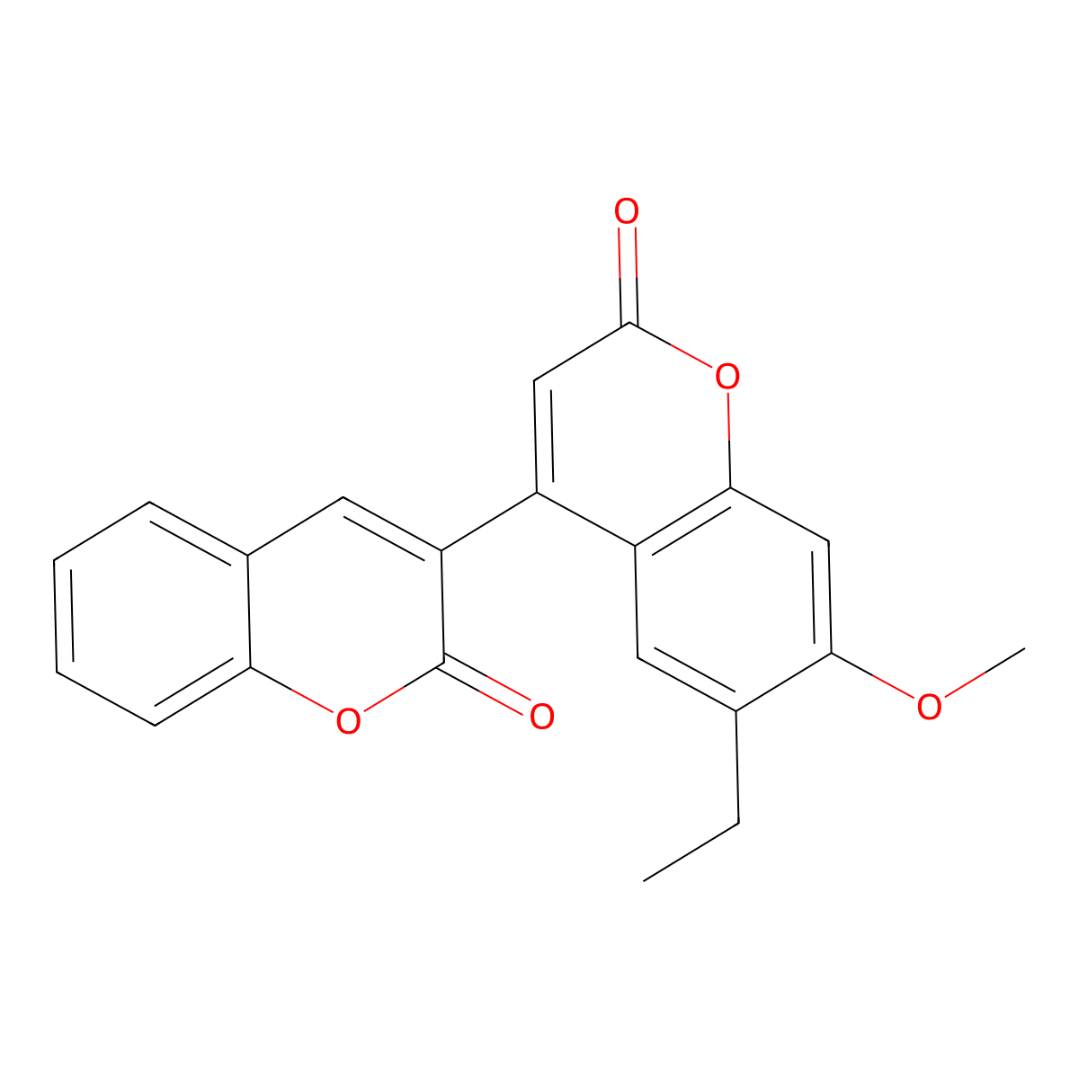 6-ethyl-7-methoxy-4-(2-oxo-2H-chromen-3-yl)-2H-chromen-2-one molecular structure, CAS 858763-87-8