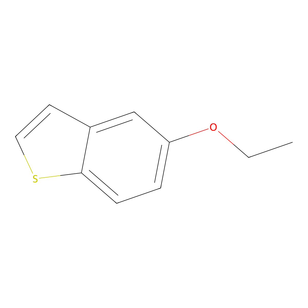 5-Ethoxybenzo[b]thiophene molecular structure, CAS 858819-60-0