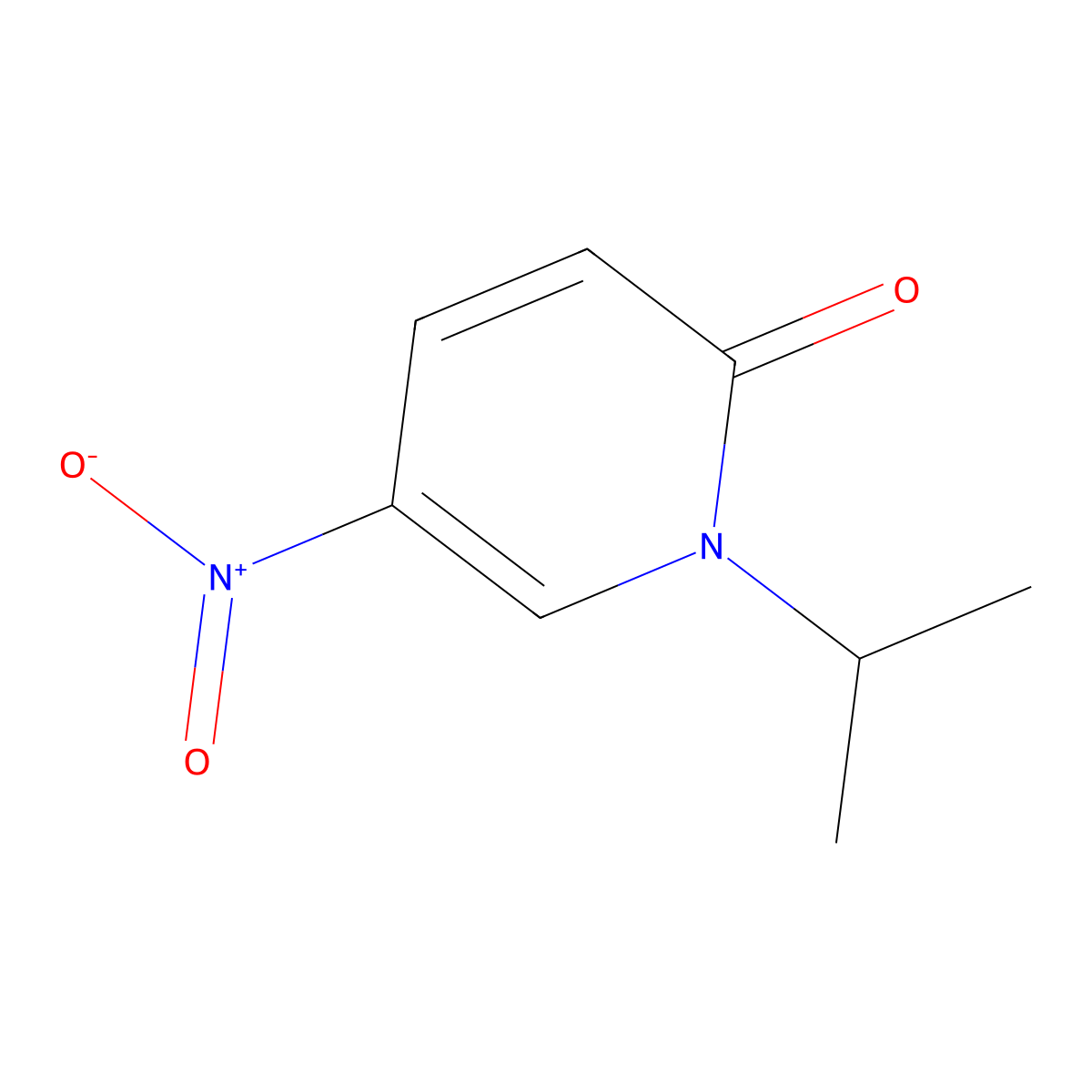 1-(1-Methylethyl)-5-nitro-2(1H)-pyridinone molecular structure, CAS 858840-11-6