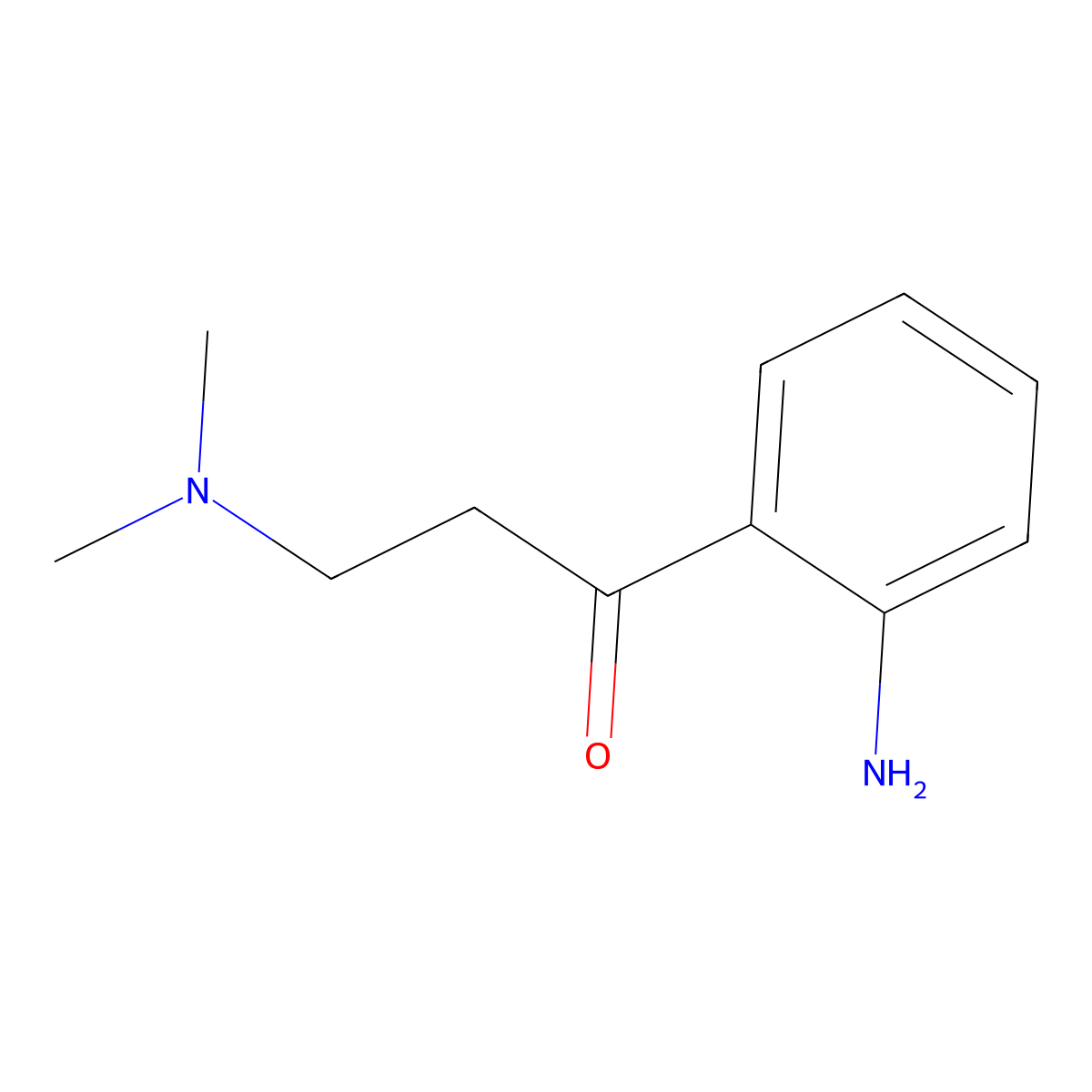 N,N-Dimethylkynuramine molecular structure, CAS 85888-68-2