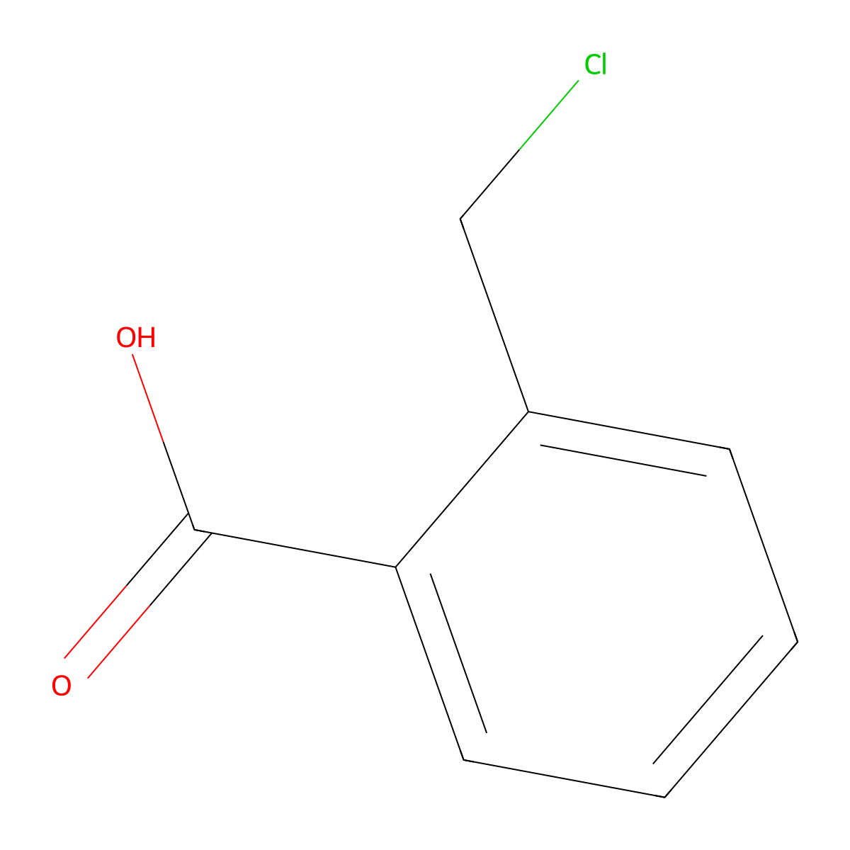 2-(Chloromethyl)benzoic acid molecular structure, CAS 85888-81-9