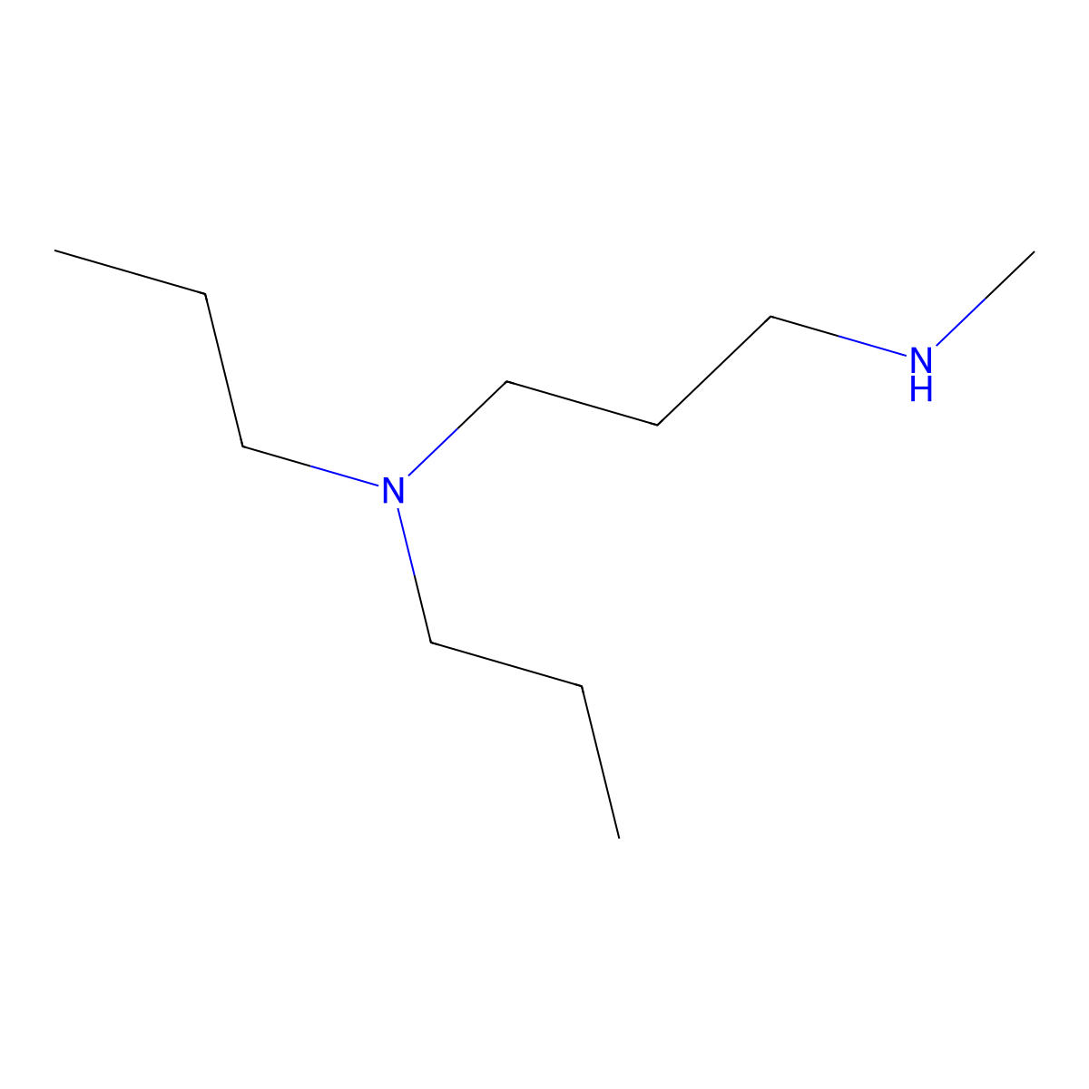 N1-Methyl-N3,N3-dipropyl-1,3-propanediamine molecular structure, CAS 858941-97-6