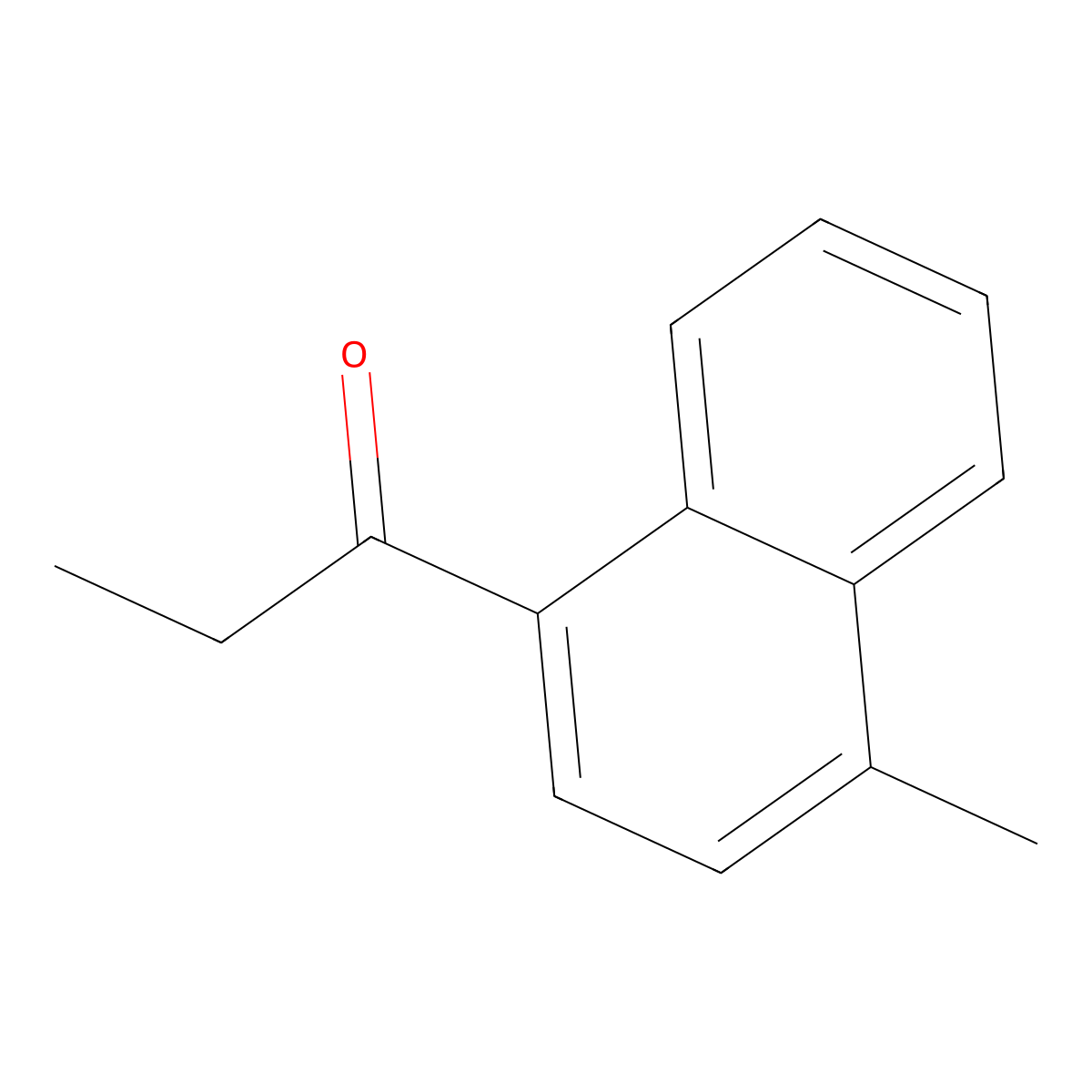 1-(4-Methylnaphthalen-1-yl)propan-1-one molecular structure, CAS 859058-01-8