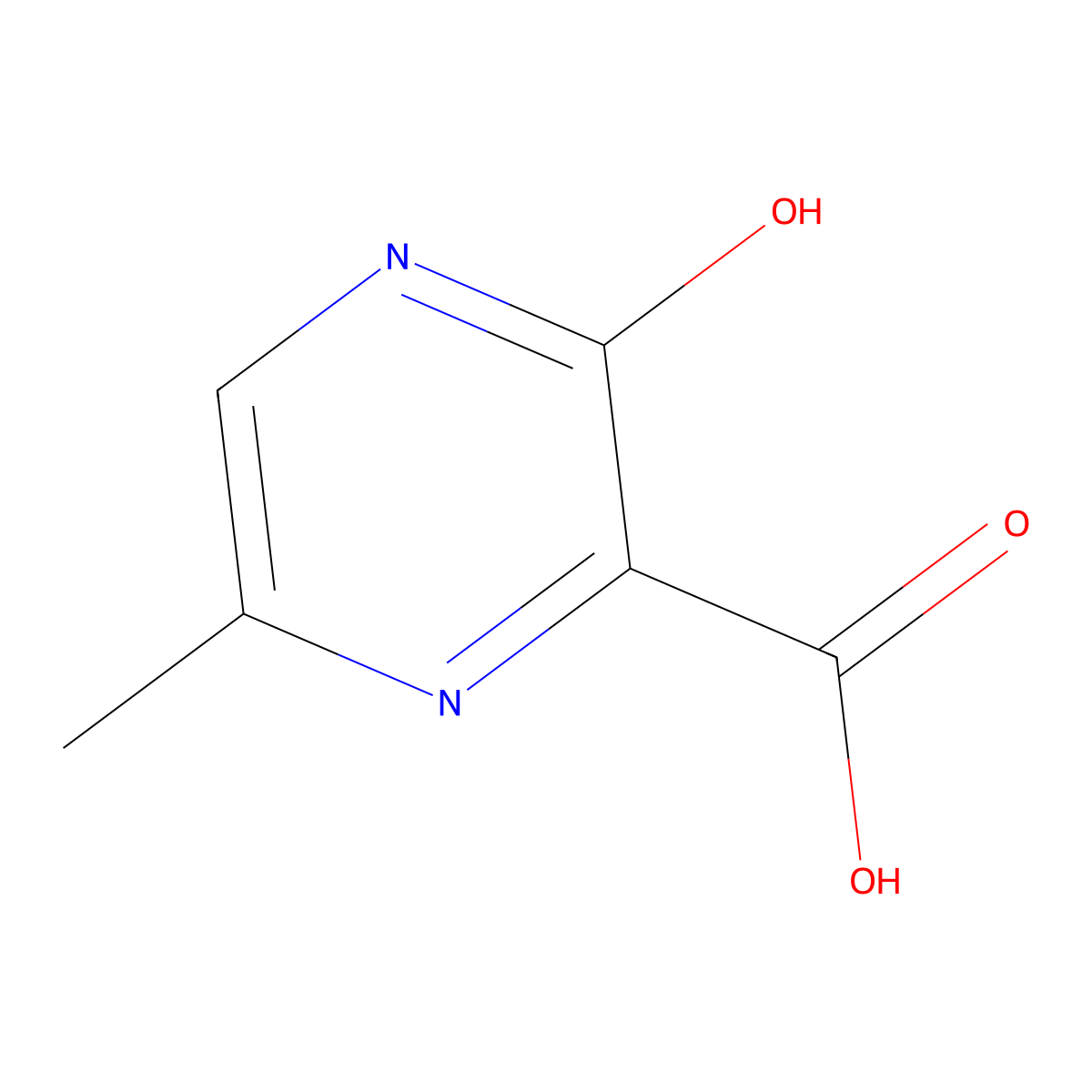 6-Methyl-3-oxo-3,4-dihydropyrazine-2-carboxylic acid molecular structure, CAS 859064-07-6